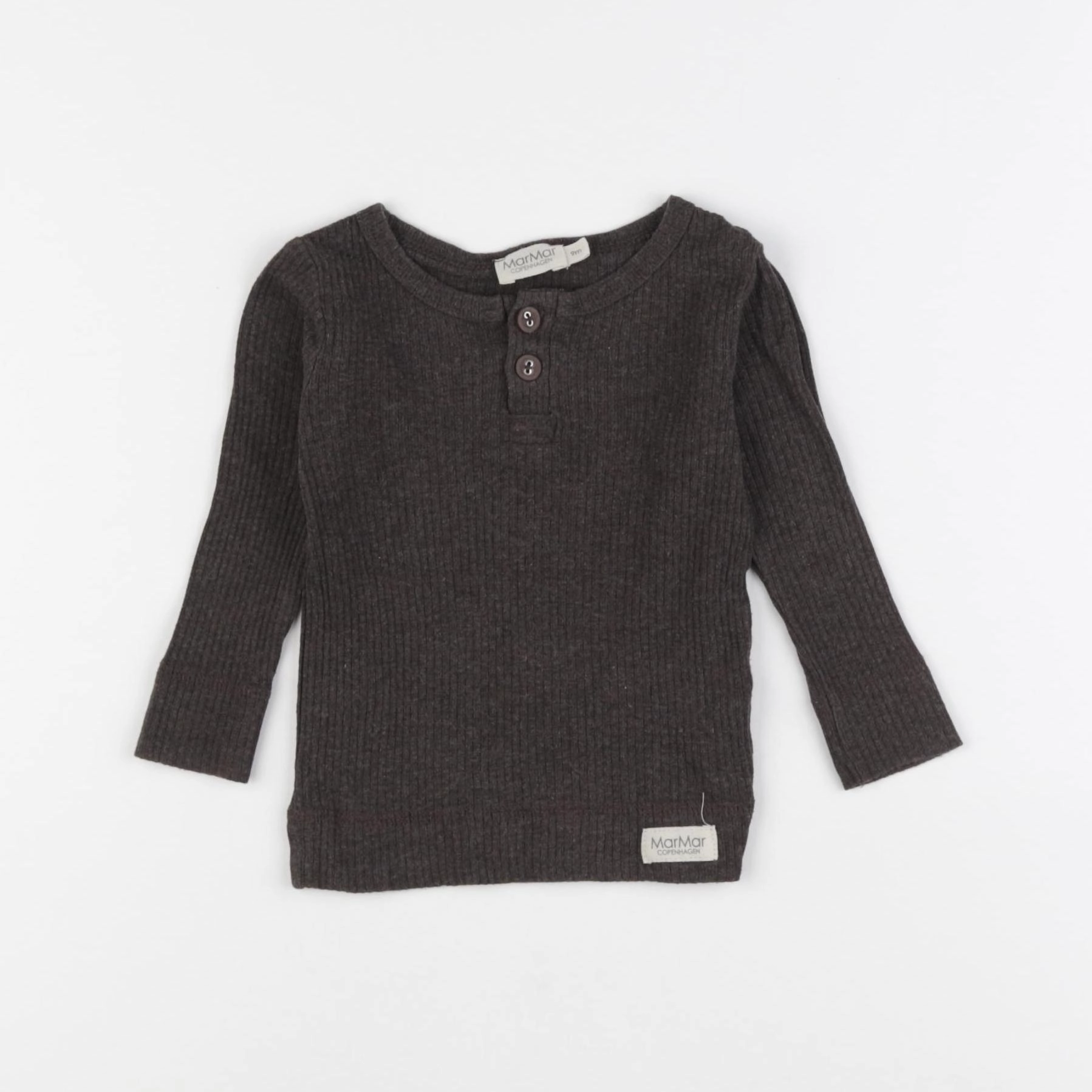 Marmar - tee-shirt marron - 9 mois