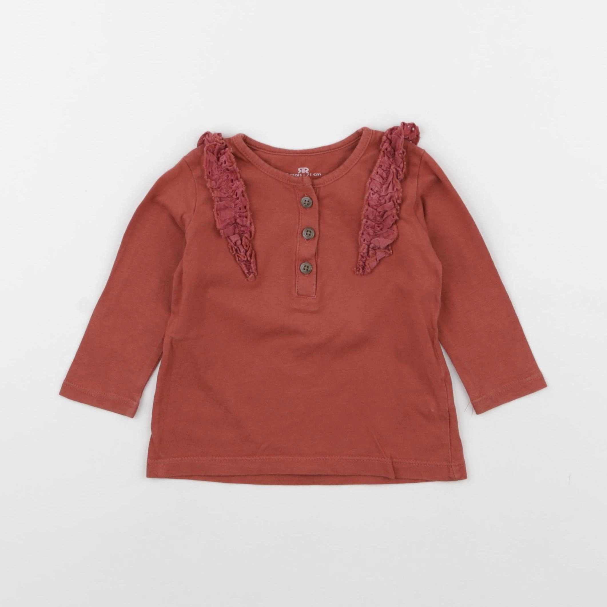 La Redoute - tee-shirt rouge - 9 mois