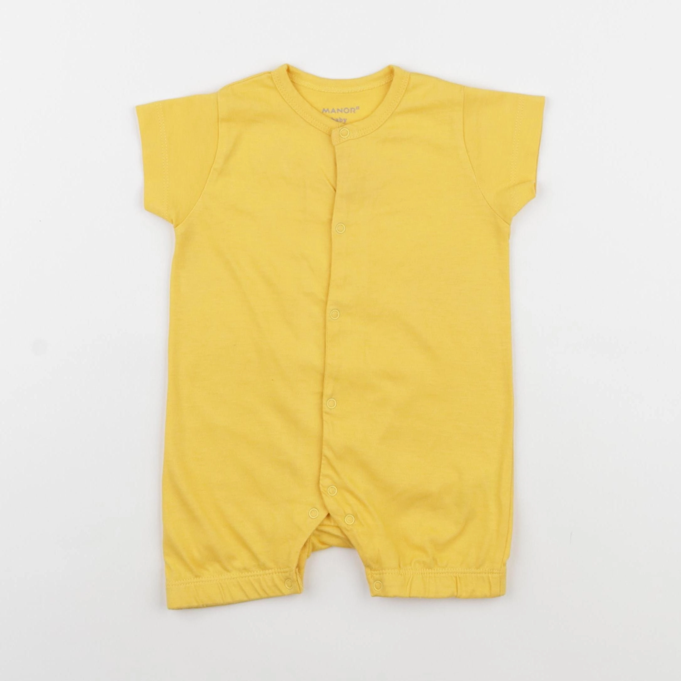 Manor Kids - pyjama coton jaune - 6 mois