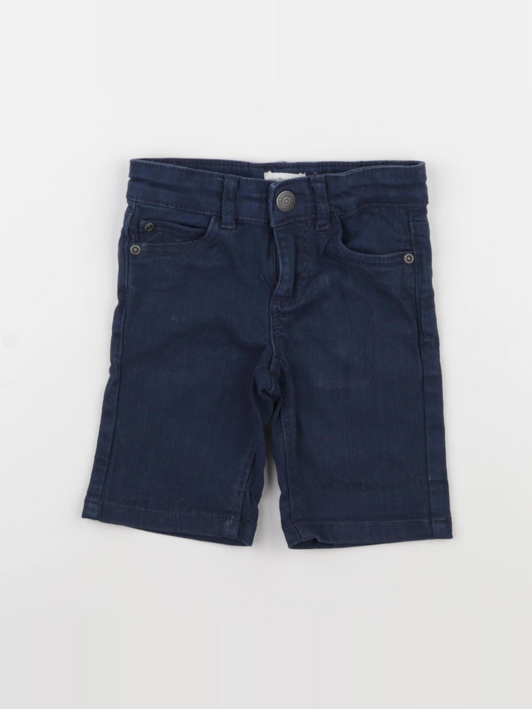 Vertbaudet - short bleu - 2 ans
