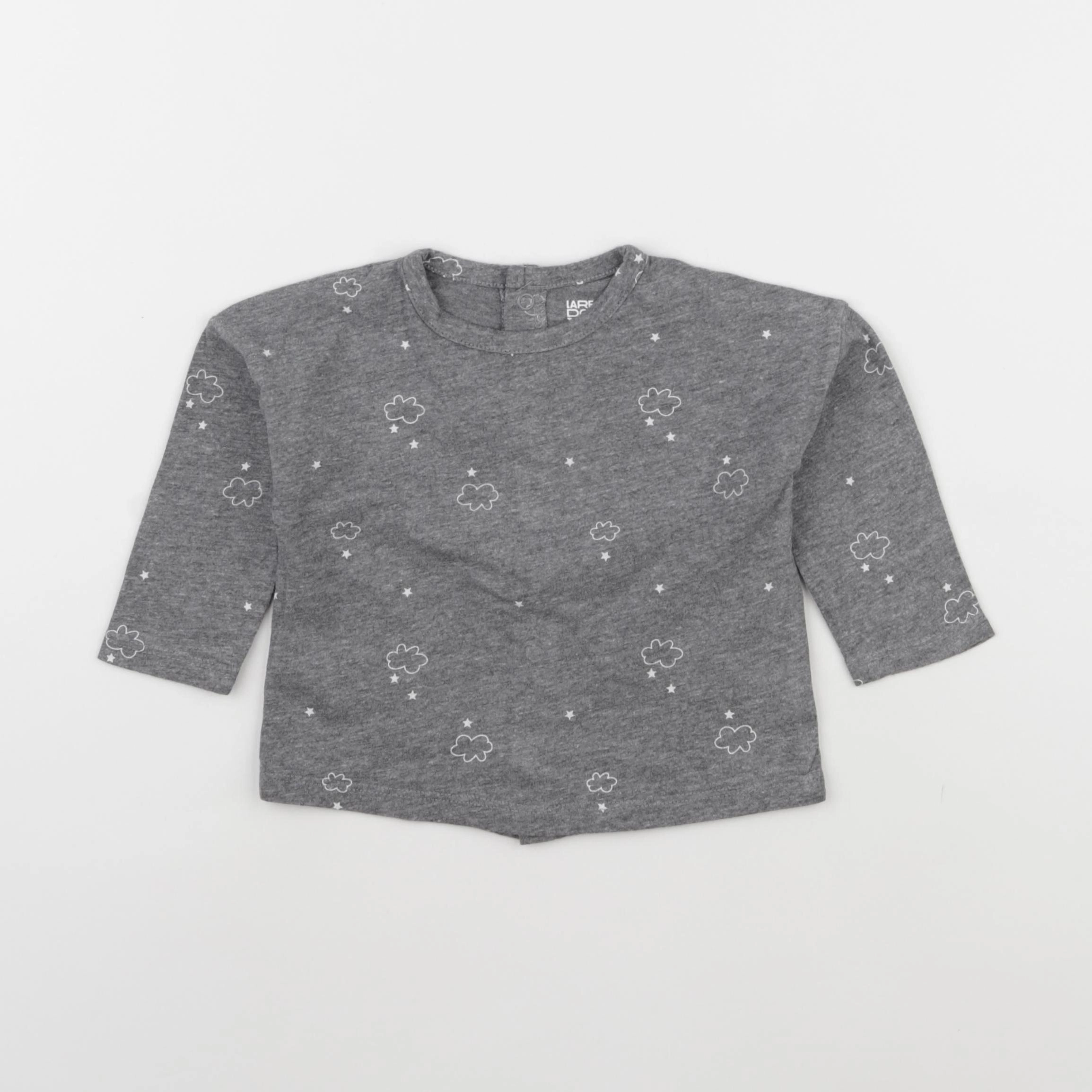 La Redoute - tee-shirt gris - 9 mois