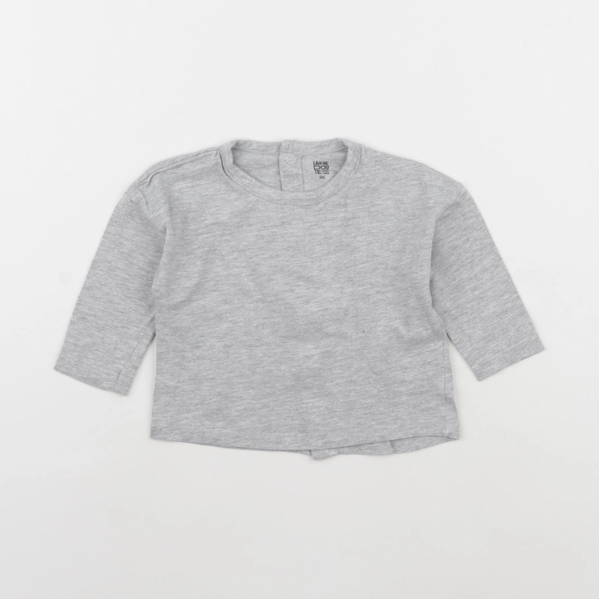 La Redoute - tee-shirt gris - 9 mois