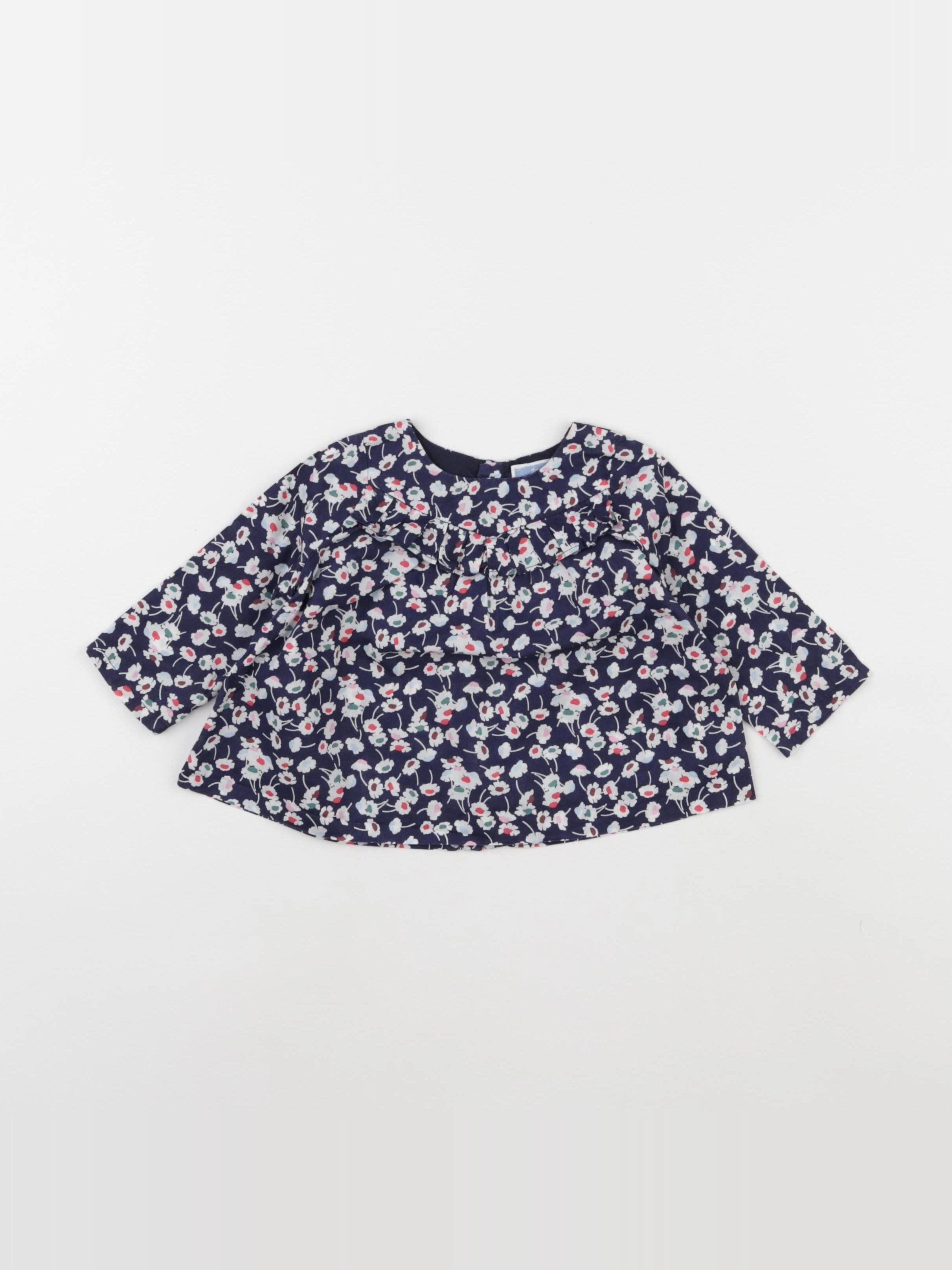 Jacadi - blouse multicolore - 6 mois