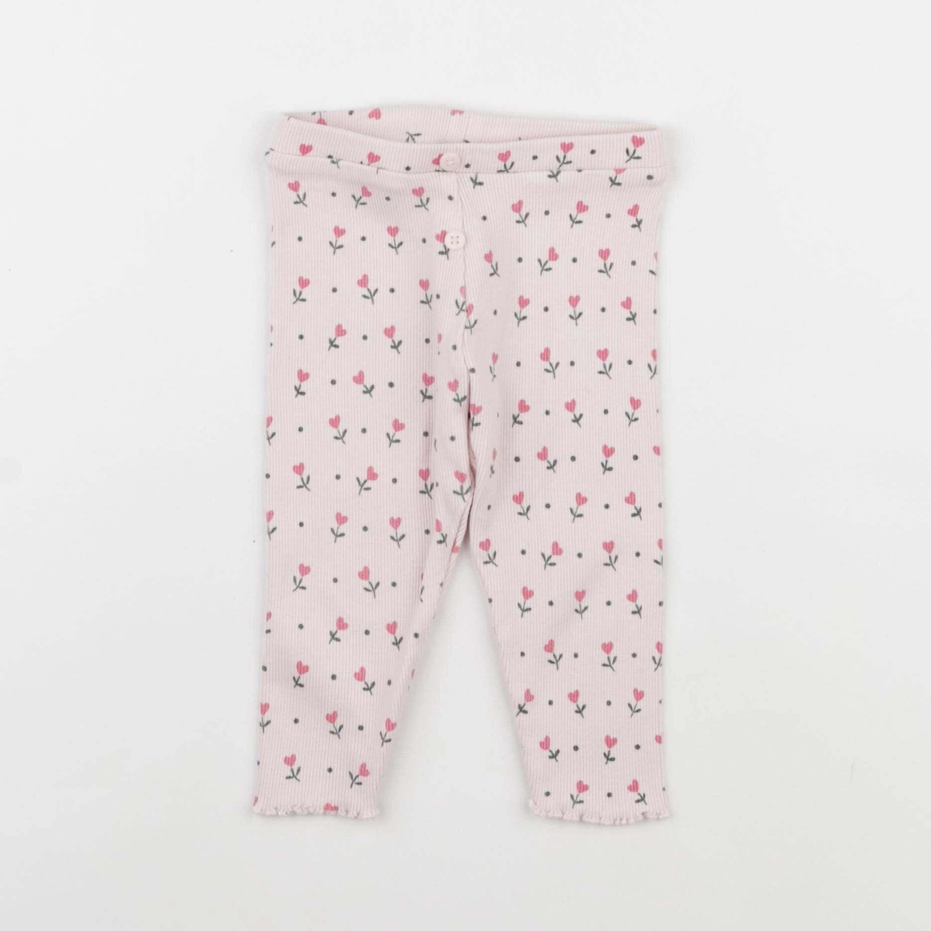 Tape à l'oeil - legging rose - 12 mois