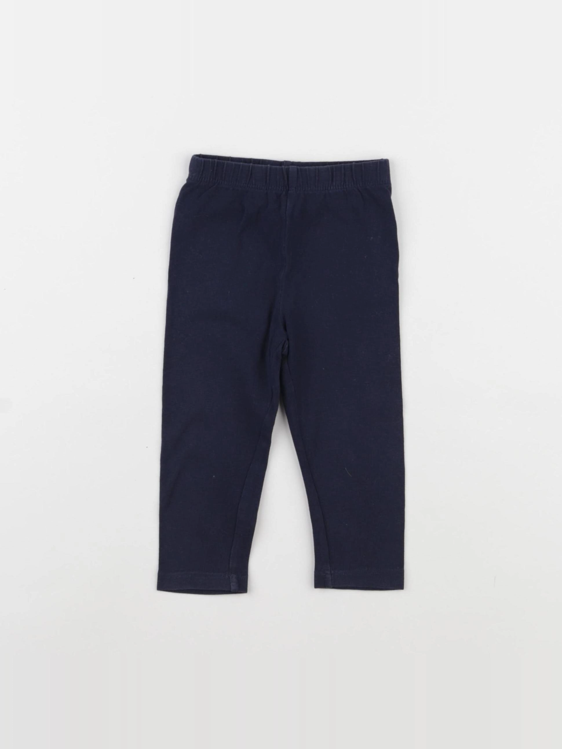 La Redoute - legging bleu, blanc - 9 mois