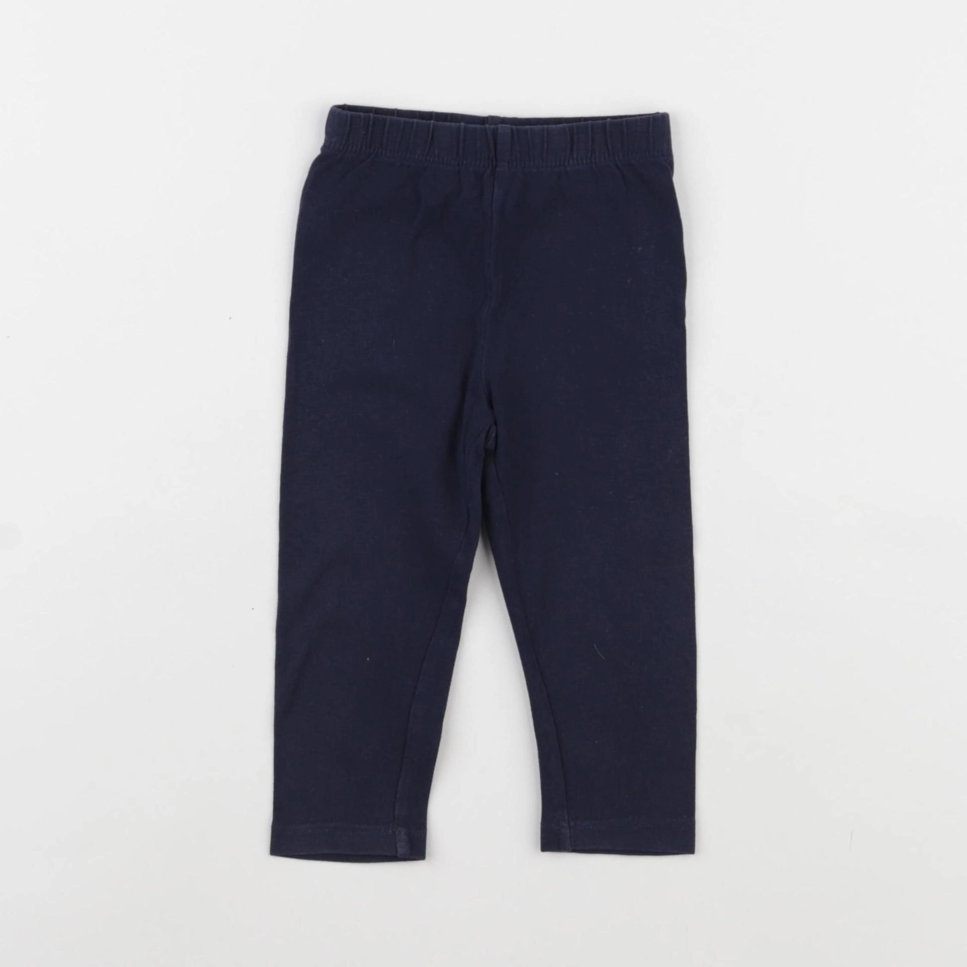 La Redoute - legging bleu, blanc - 9 mois