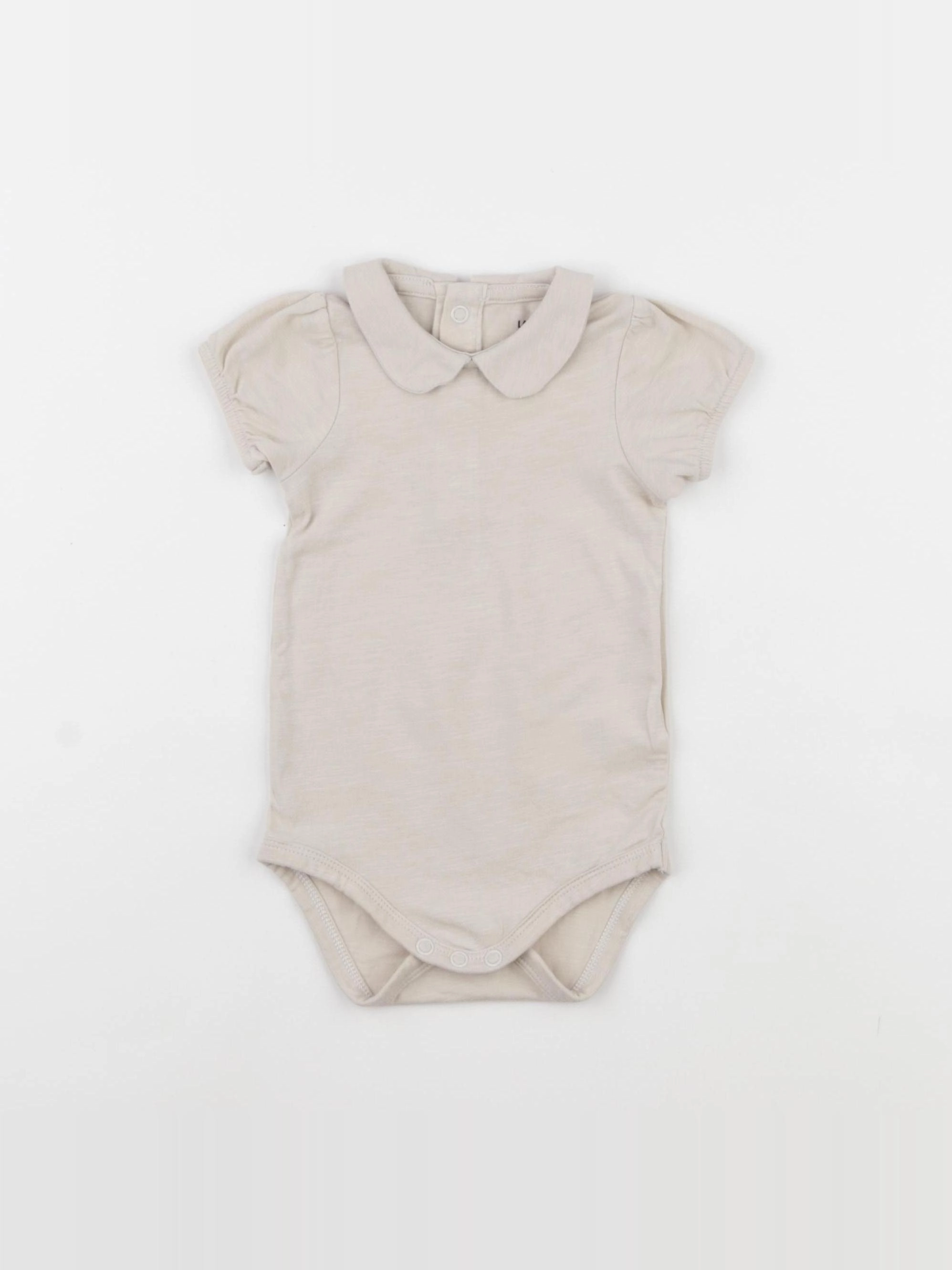 La Redoute - body à col beige - 9 mois