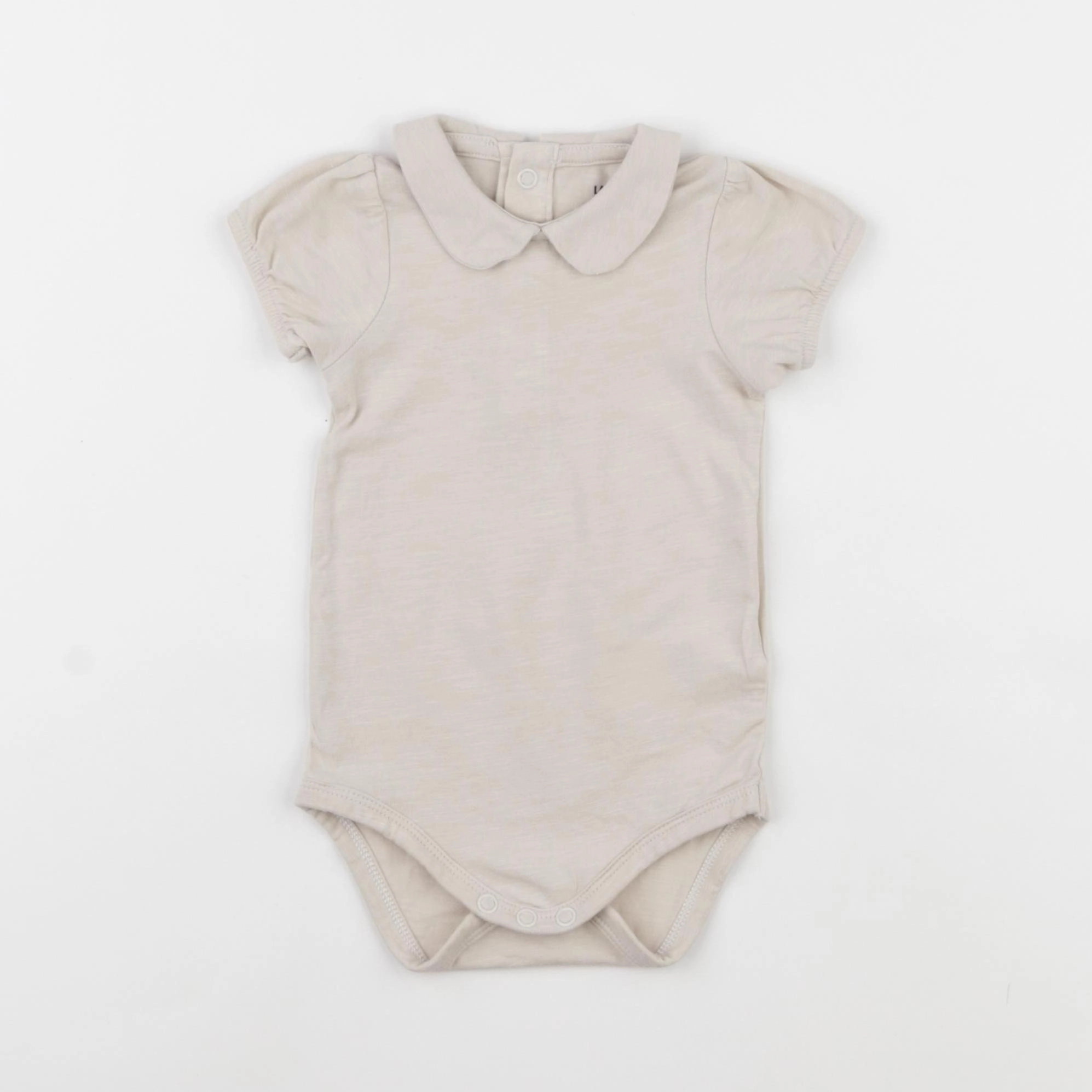 La Redoute - body à col beige - 9 mois