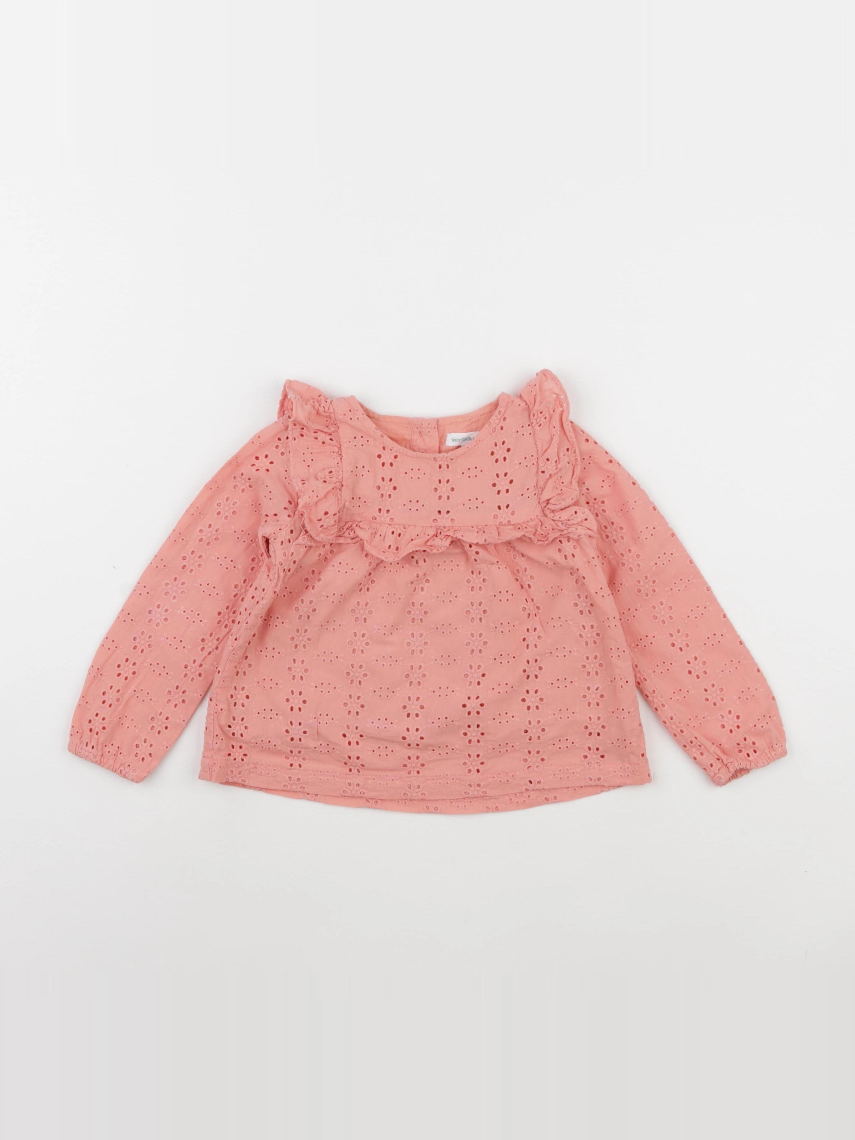 Vertbaudet - blouse rose - 3 ans