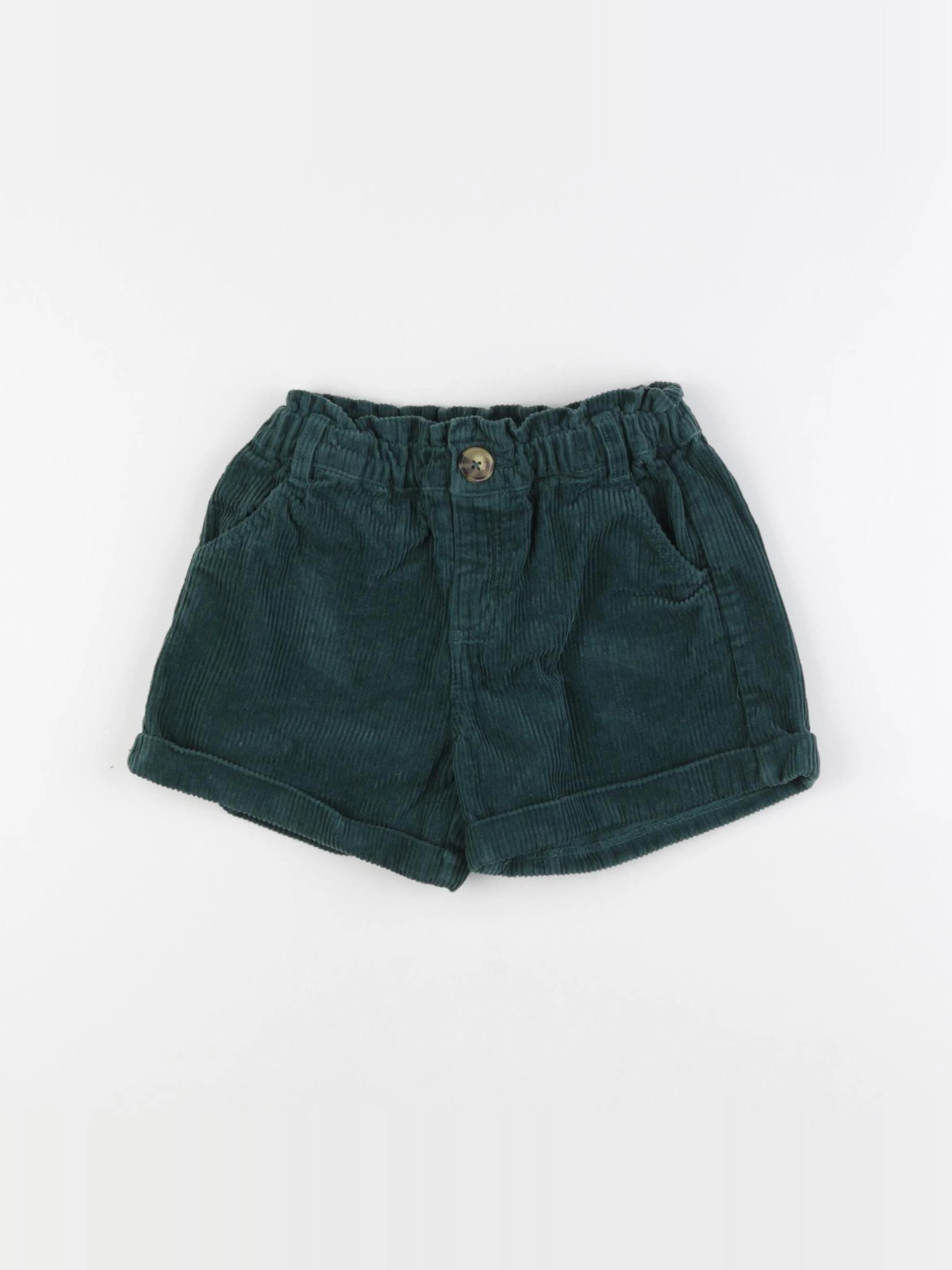 Vertbaudet - short vert - 4 ans