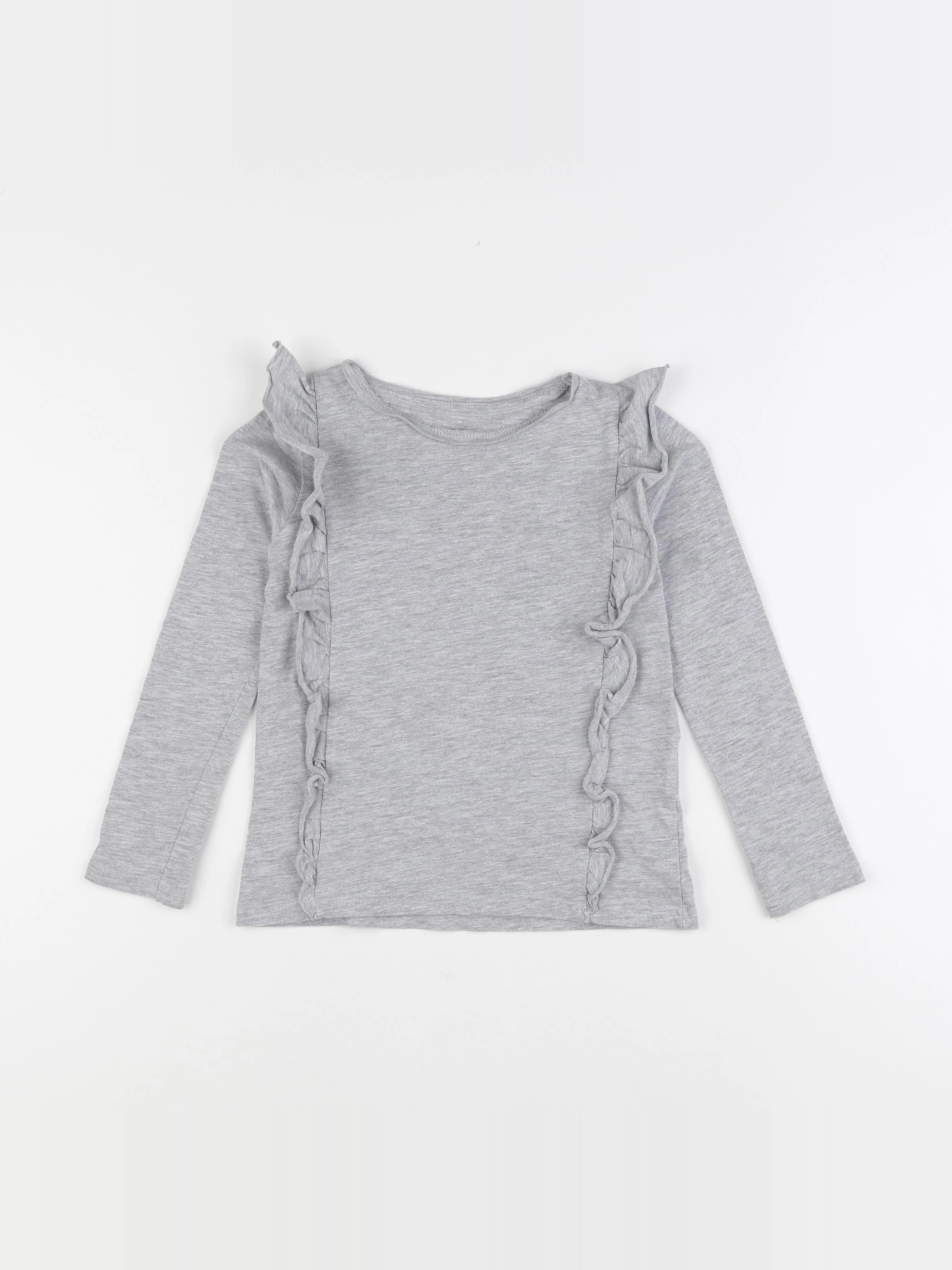 Vertbaudet - tee-shirt gris - 4 ans