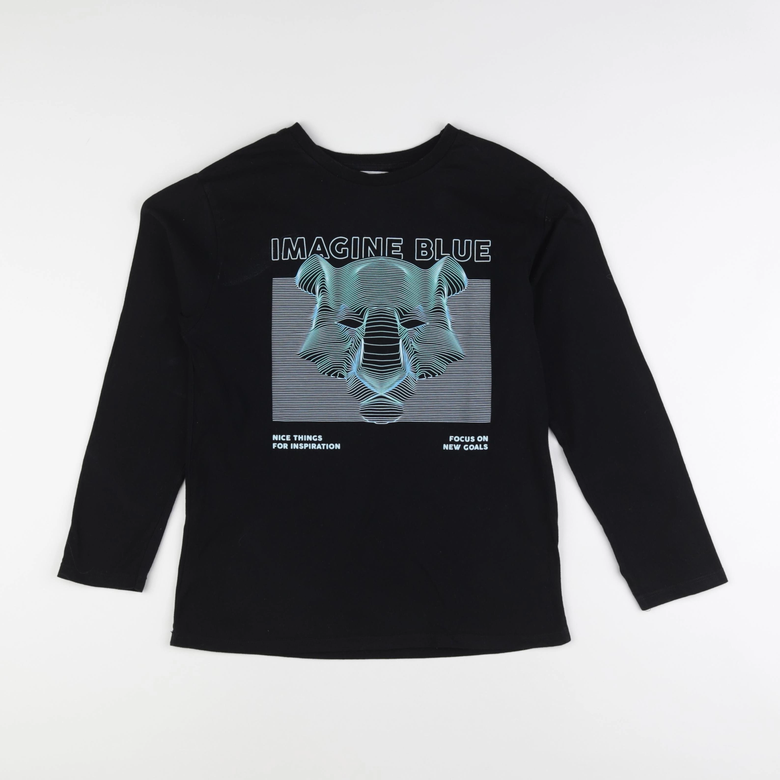 Zara - tee-shirt noir - 11/12 ans