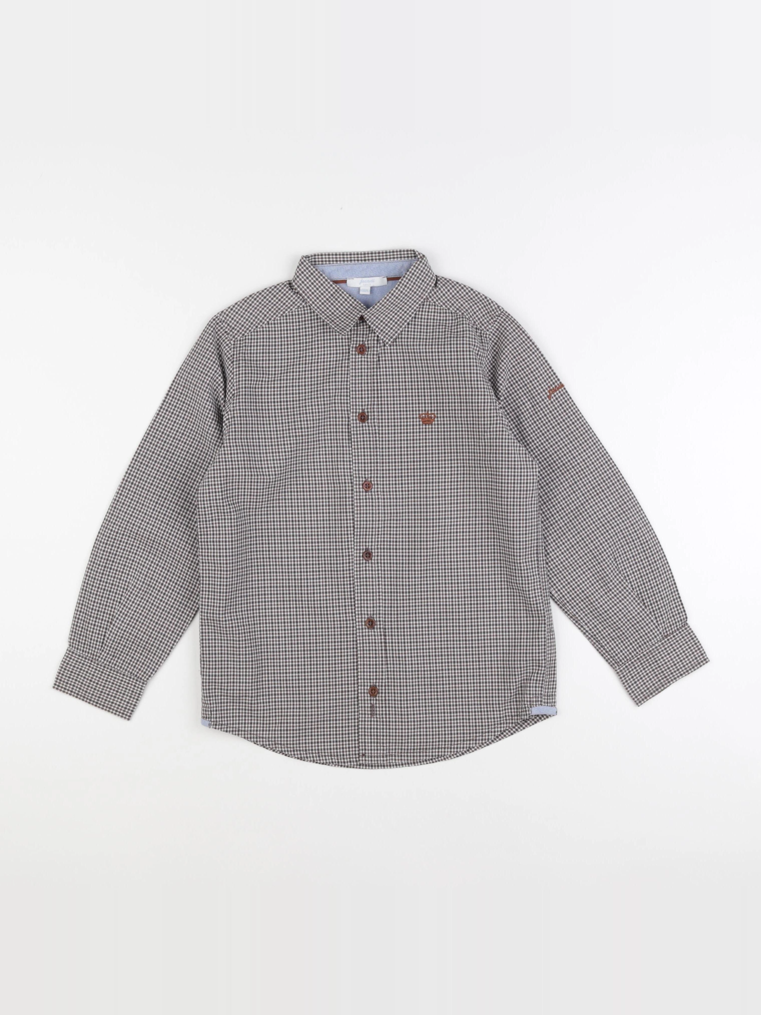 Jacadi - chemise marron - 8 ans