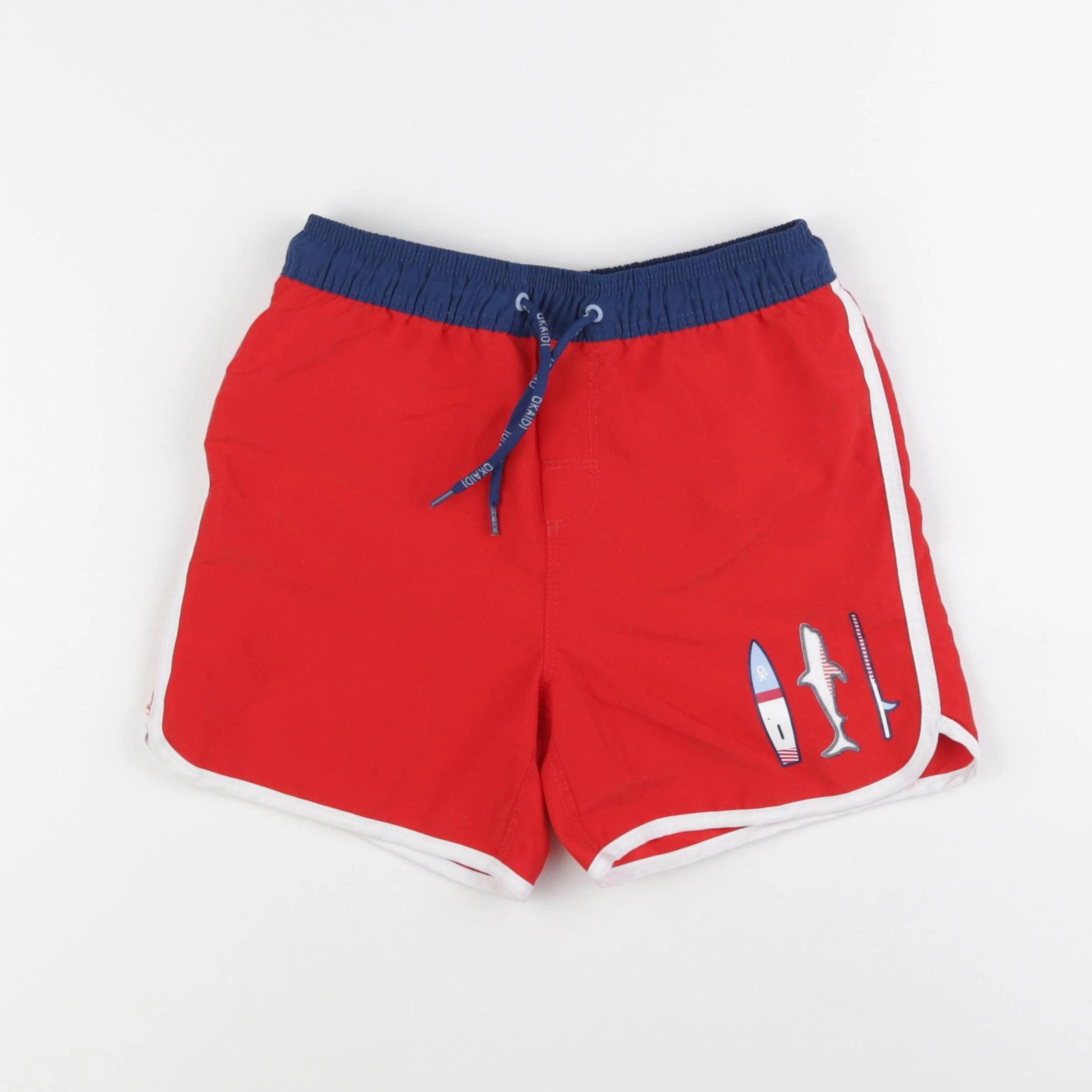 Okaidi - maillot de bain rouge - 8 ans