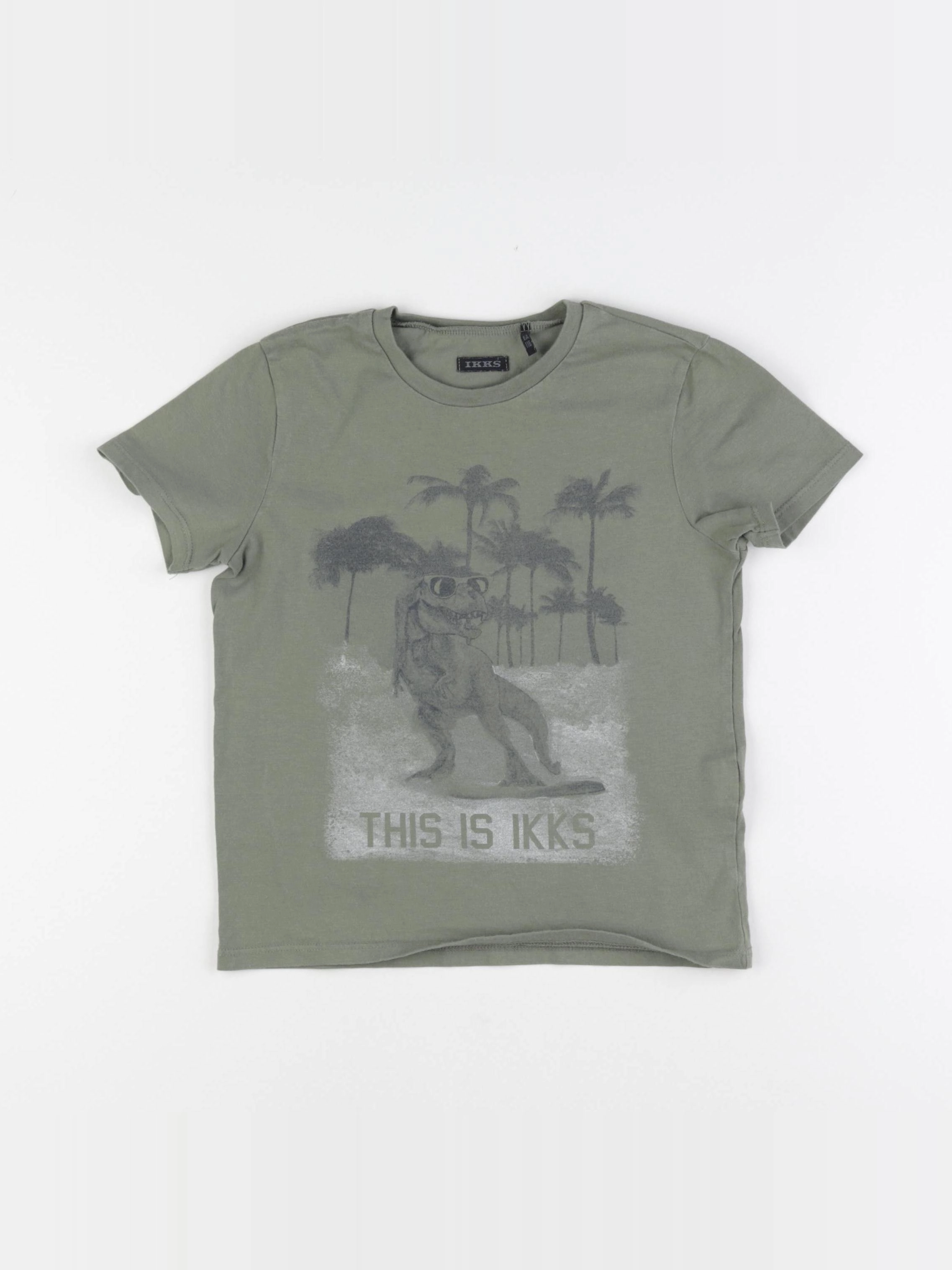 IKKS - tee-shirt vert - 6 ans