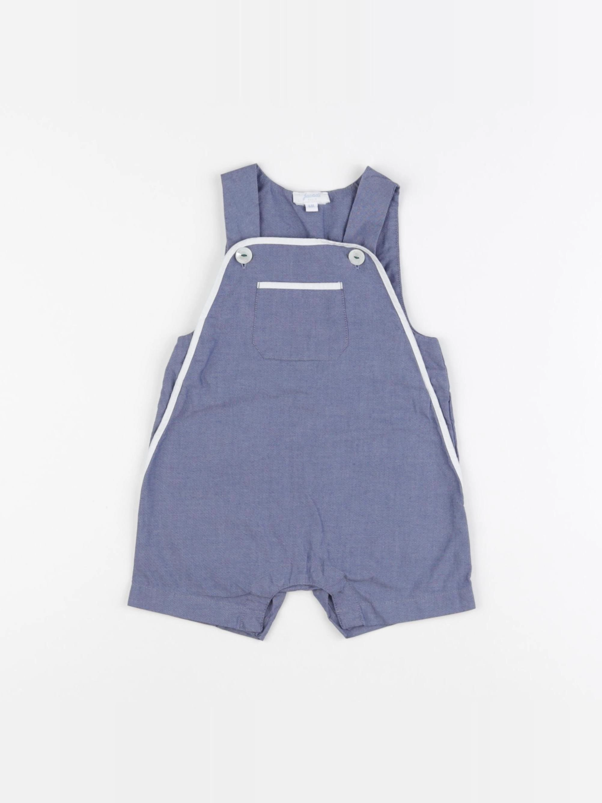 Jacadi - combinaison bleu - 6 mois