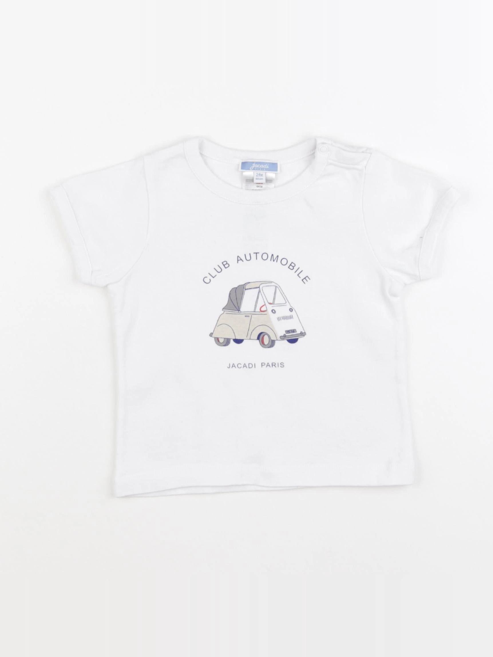 Jacadi - tee-shirt multicolore - 24 mois