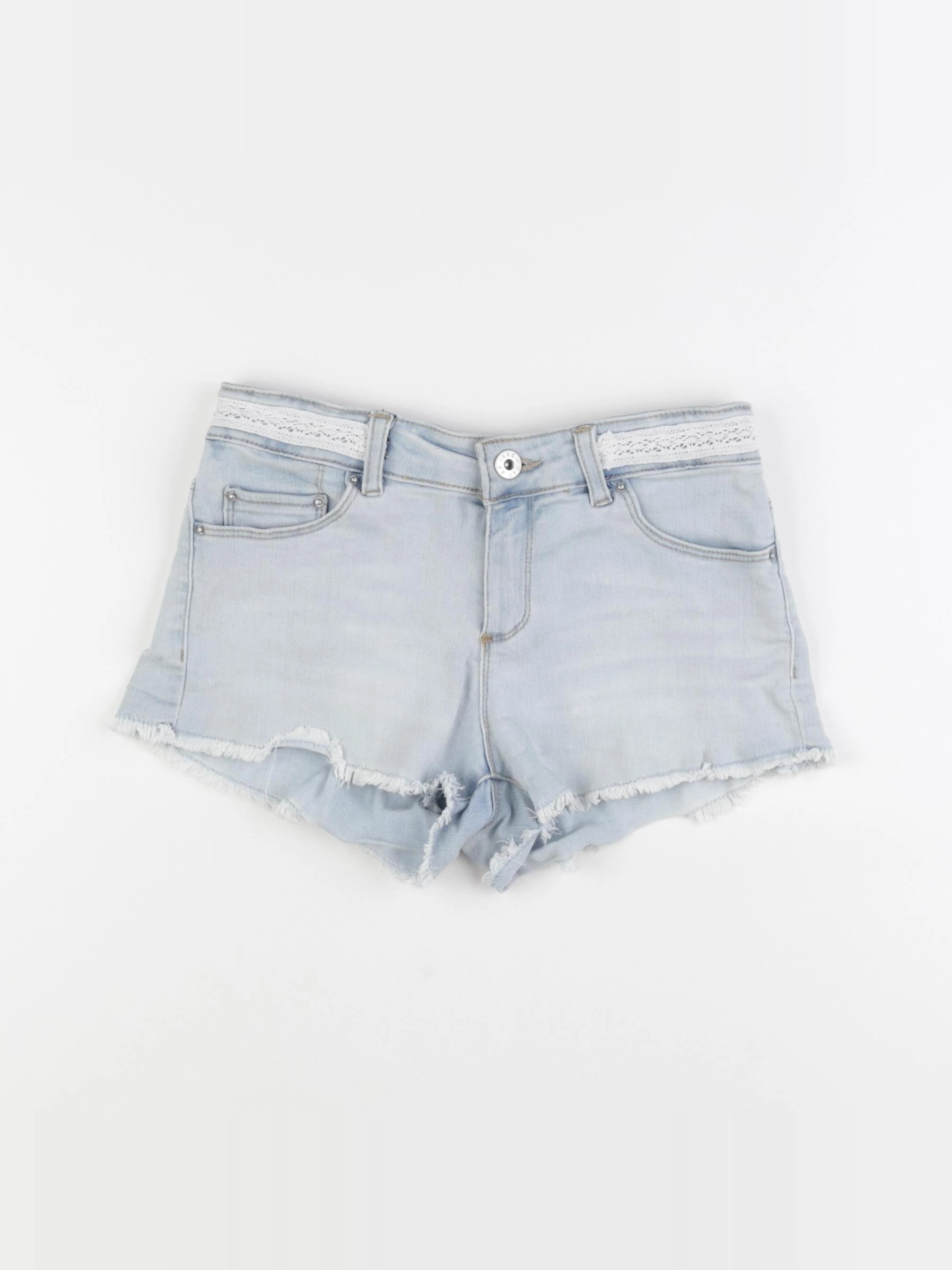 IKKS - short bleu - 10 ans