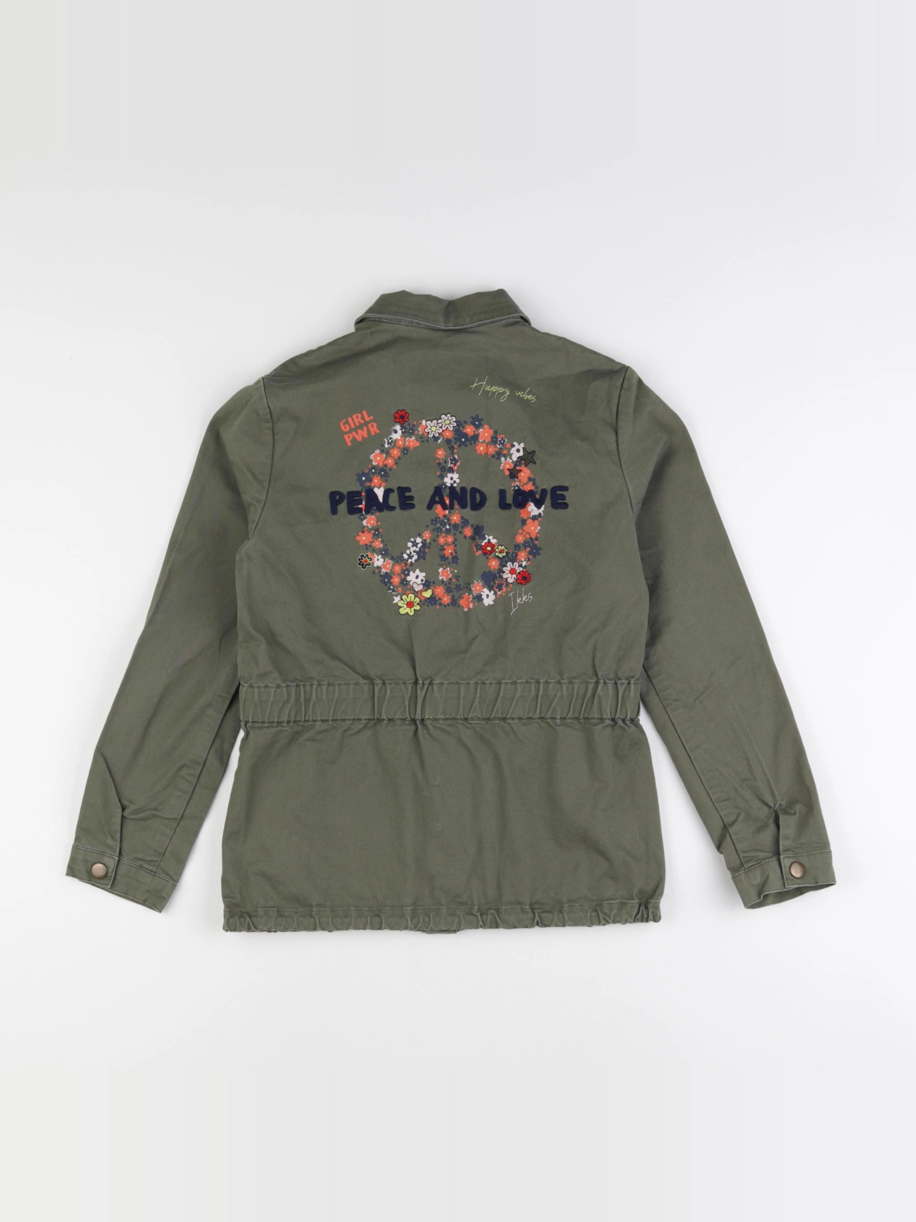 IKKS - veste réversible vert - 10 ans