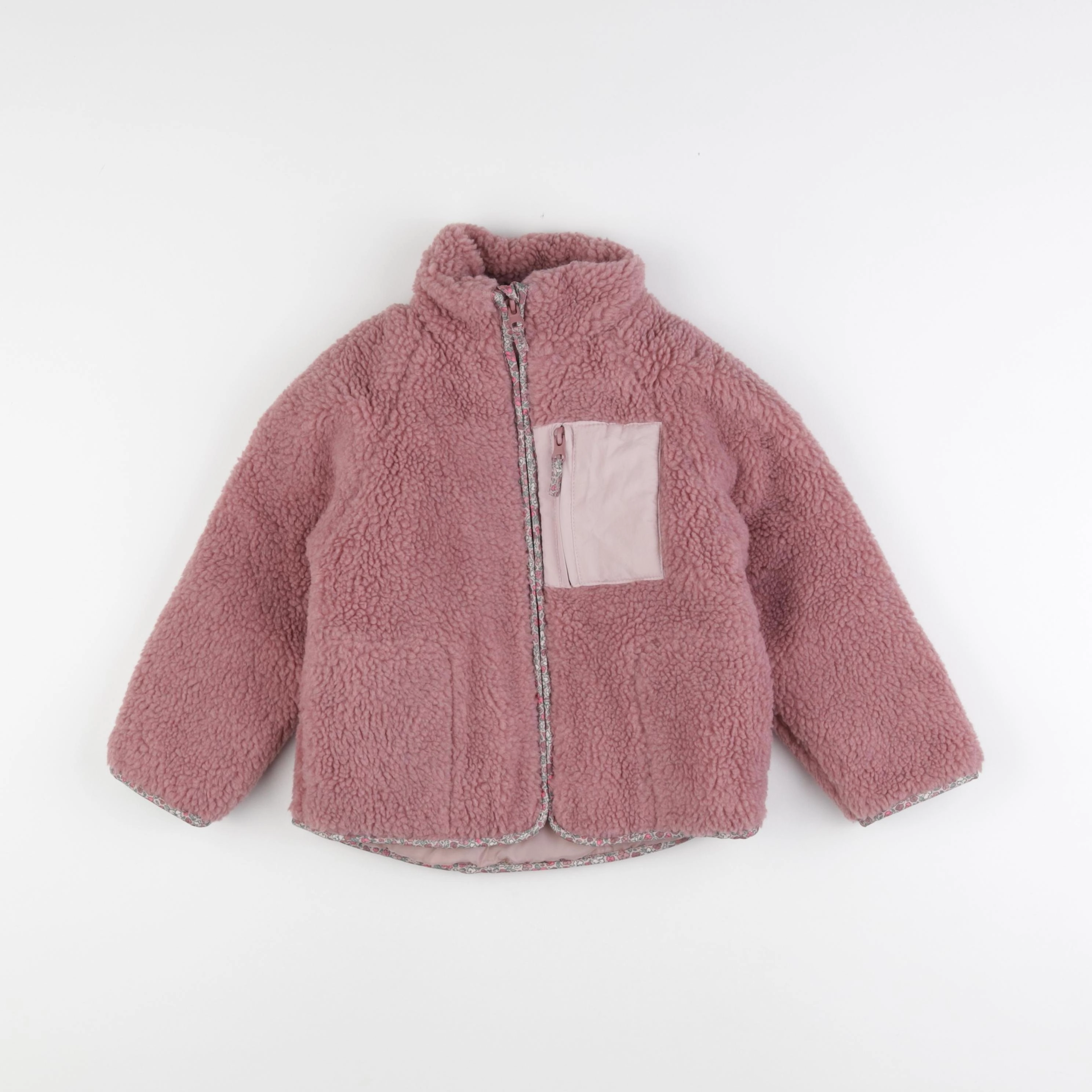 Vertbaudet - veste rose - 6 ans