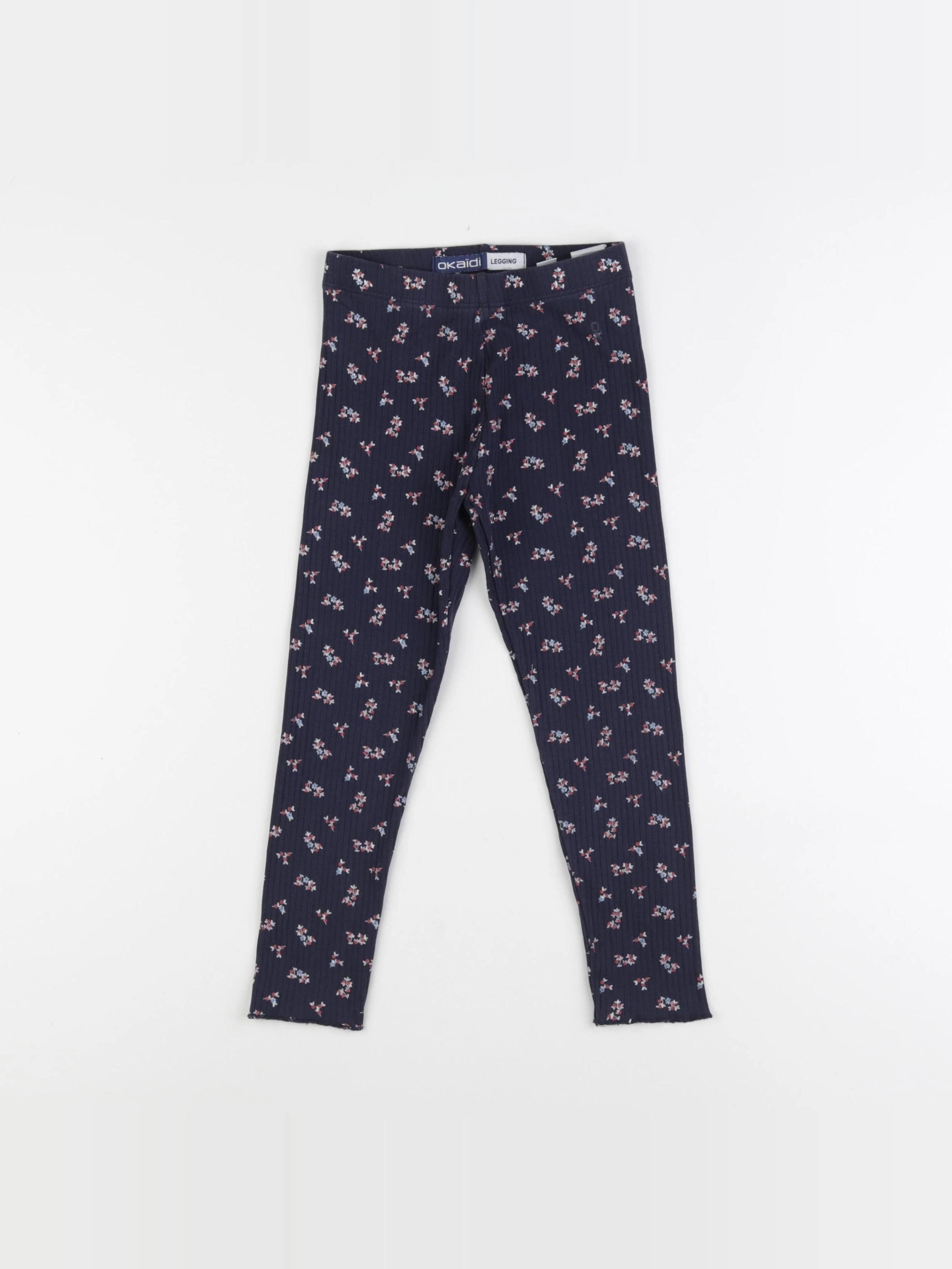 Vertbaudet - legging bleu - 5 ans