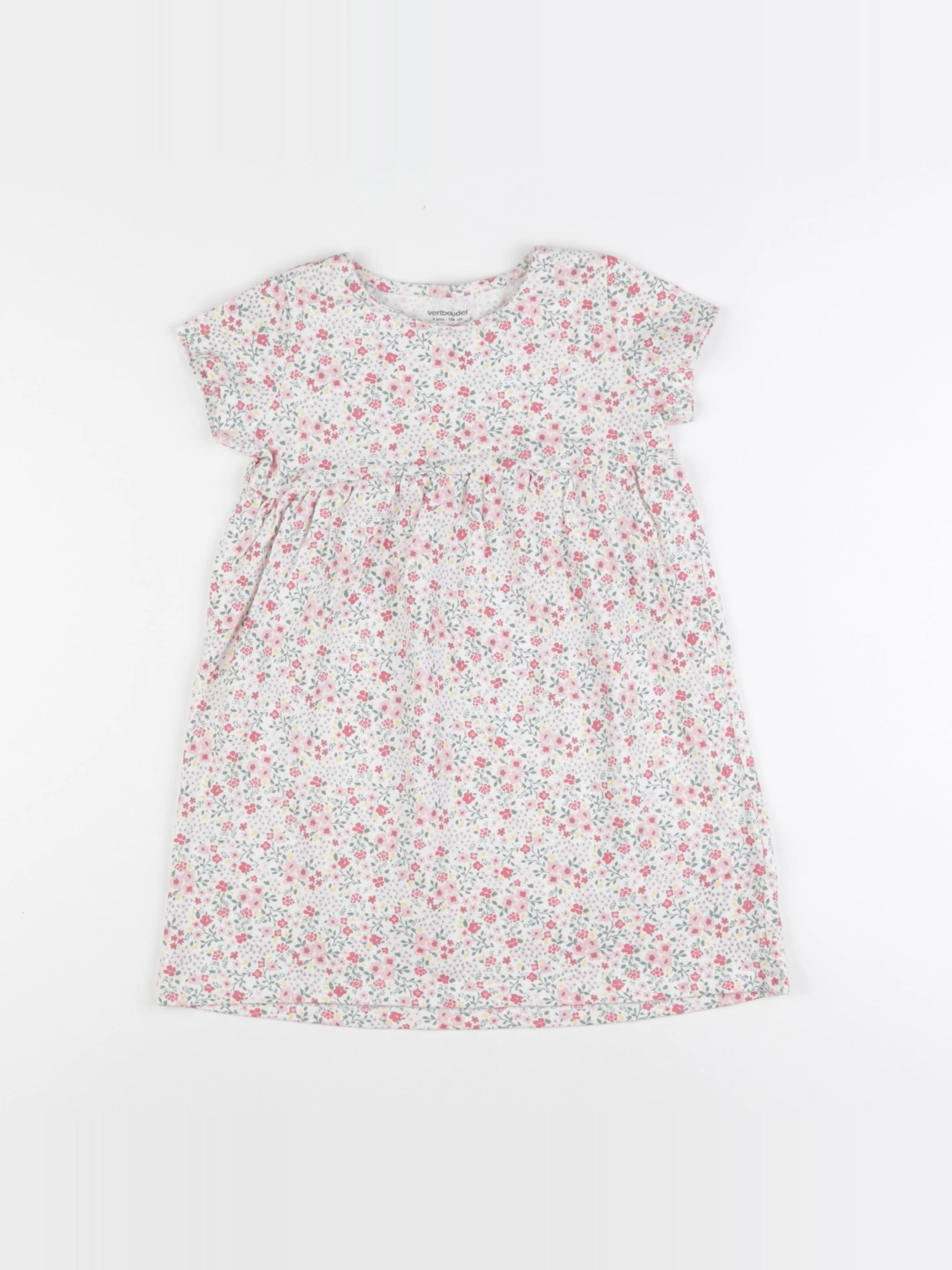 Vertbaudet - robe multicolore - 4 ans