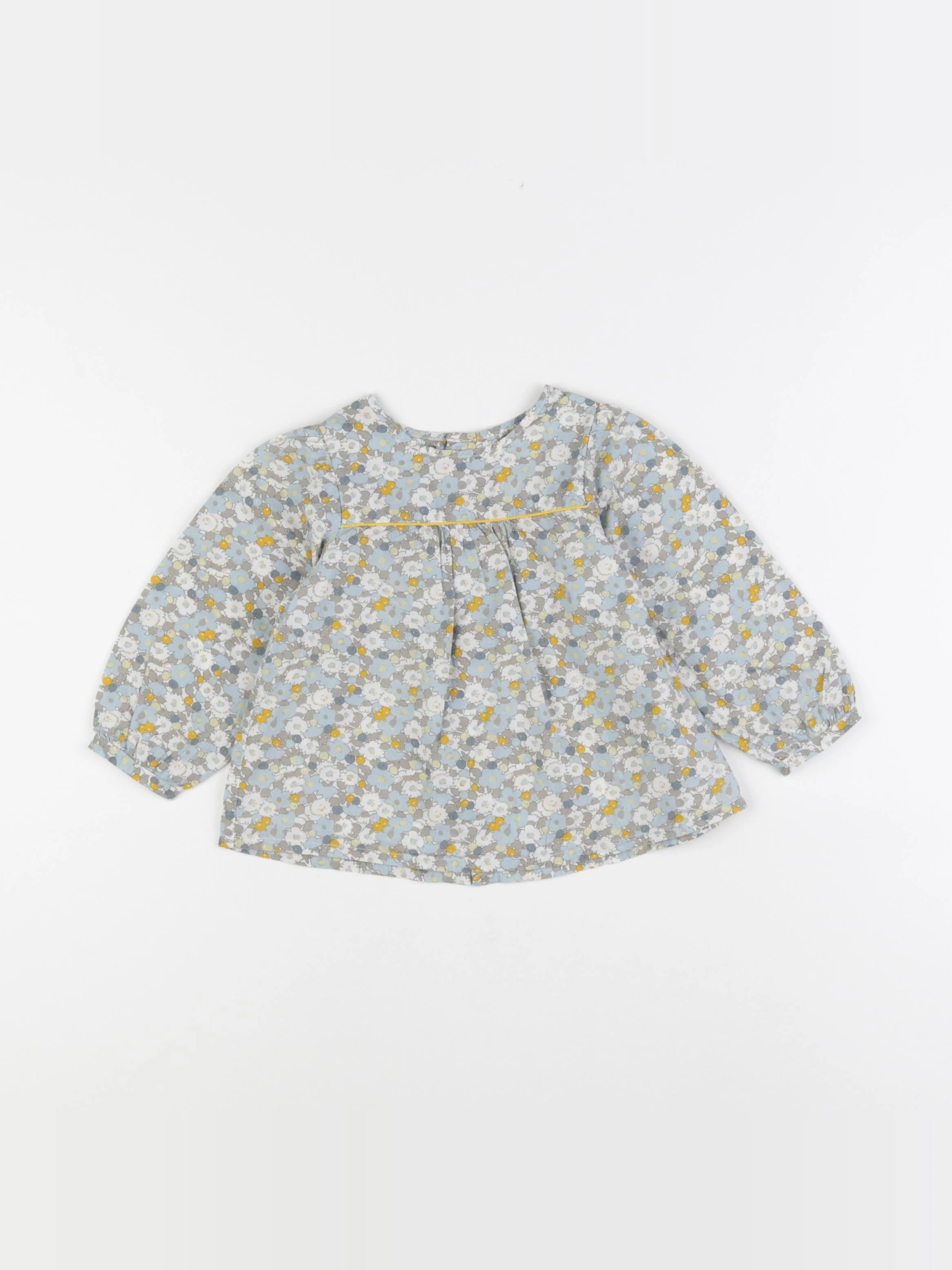 Jacadi - blouse liberty multicolore - 12 mois