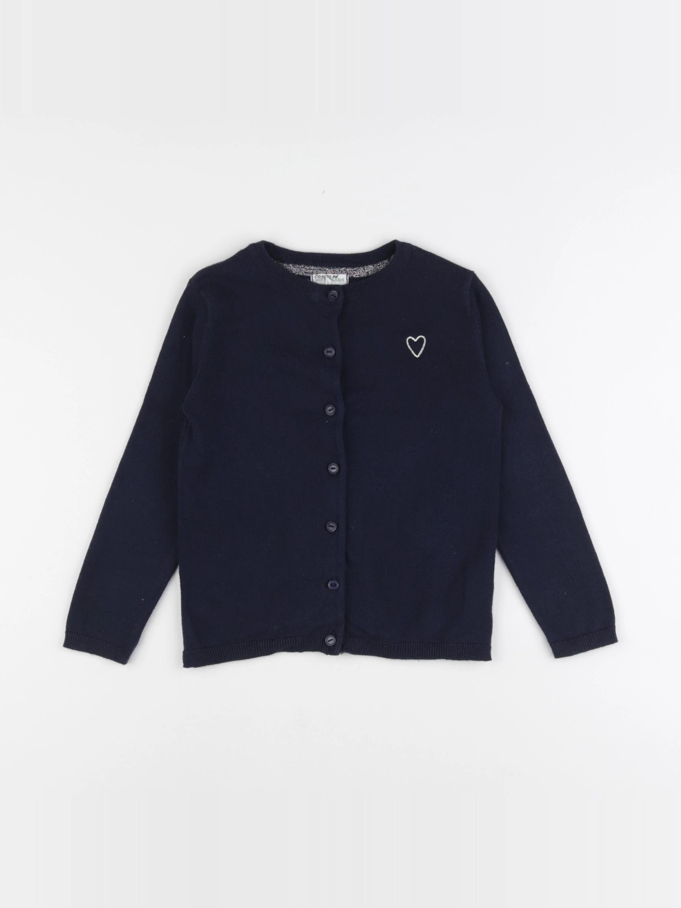 Vertbaudet - gilet bleu - 5 ans