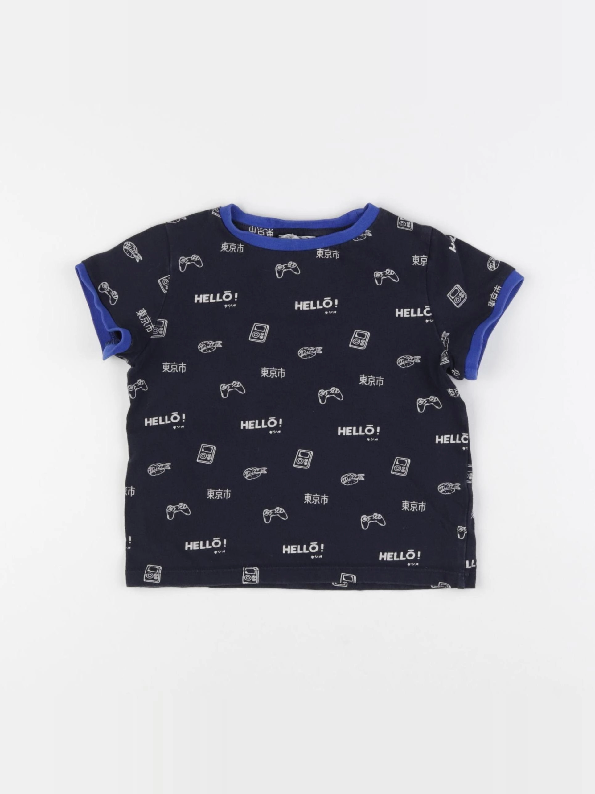 Storytelling - tee-shirt bleu - 3 ans