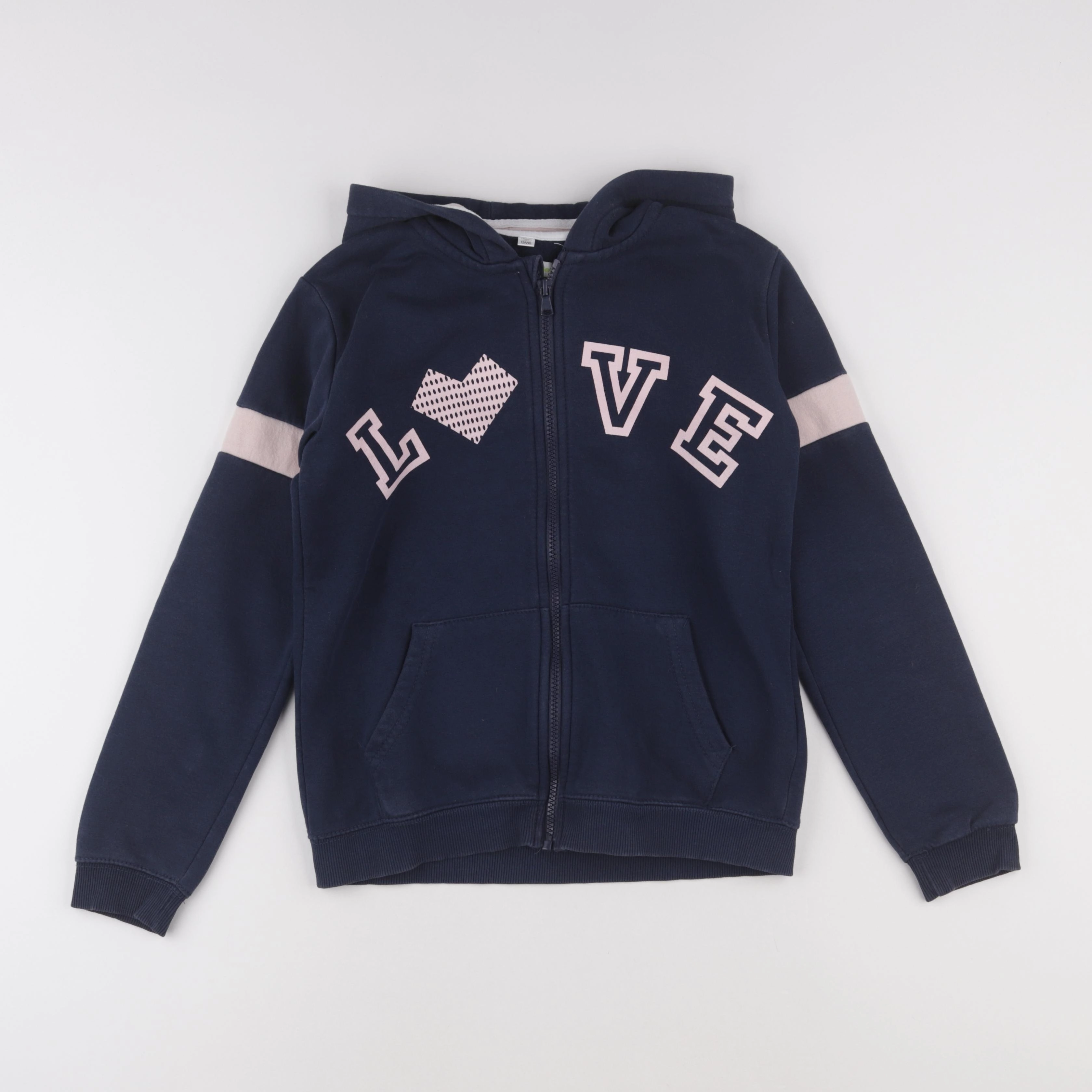 Vertbaudet - sweat bleu - 12 ans
