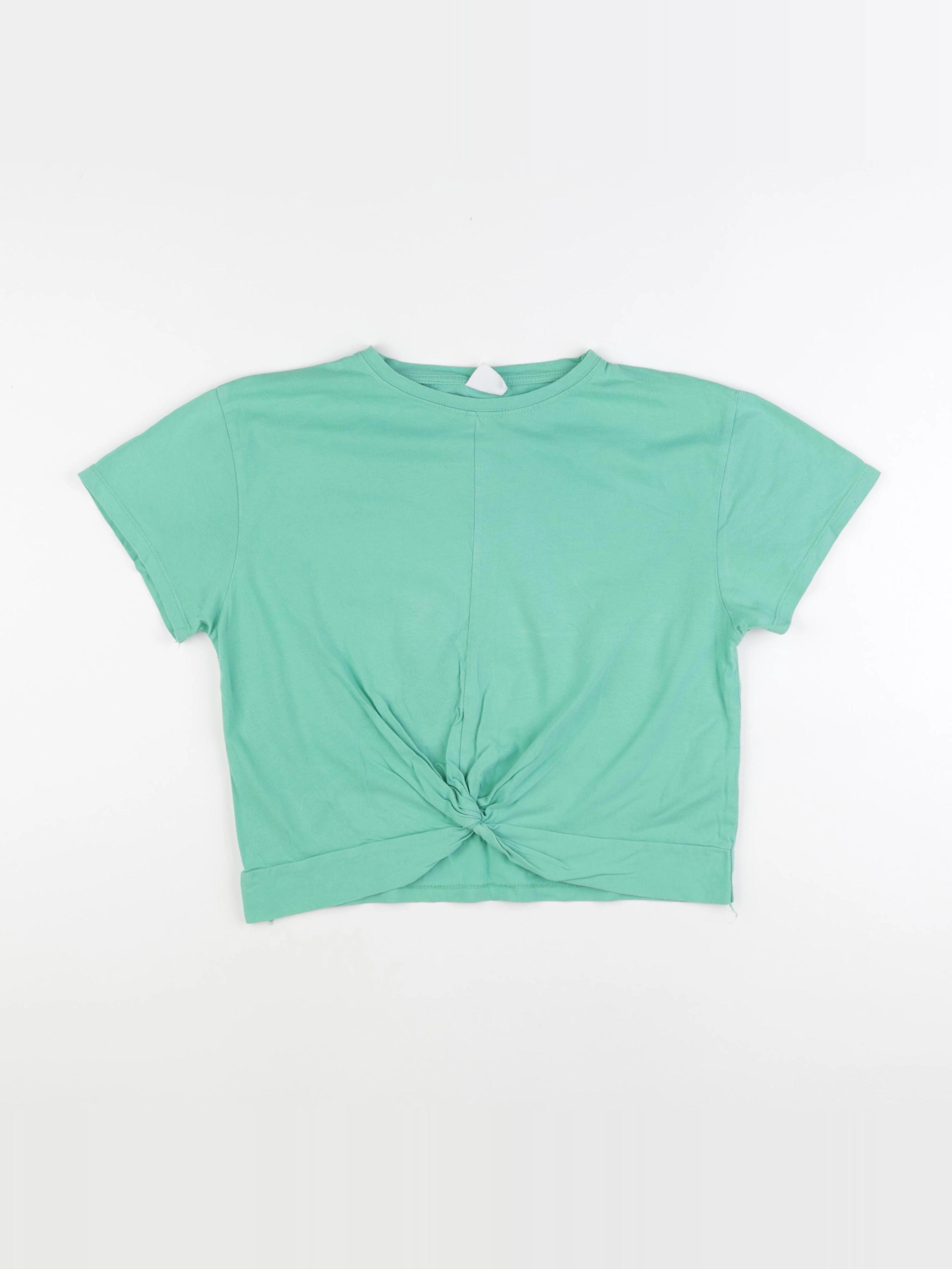 Zara - tee-shirt vert - 13/14 ans