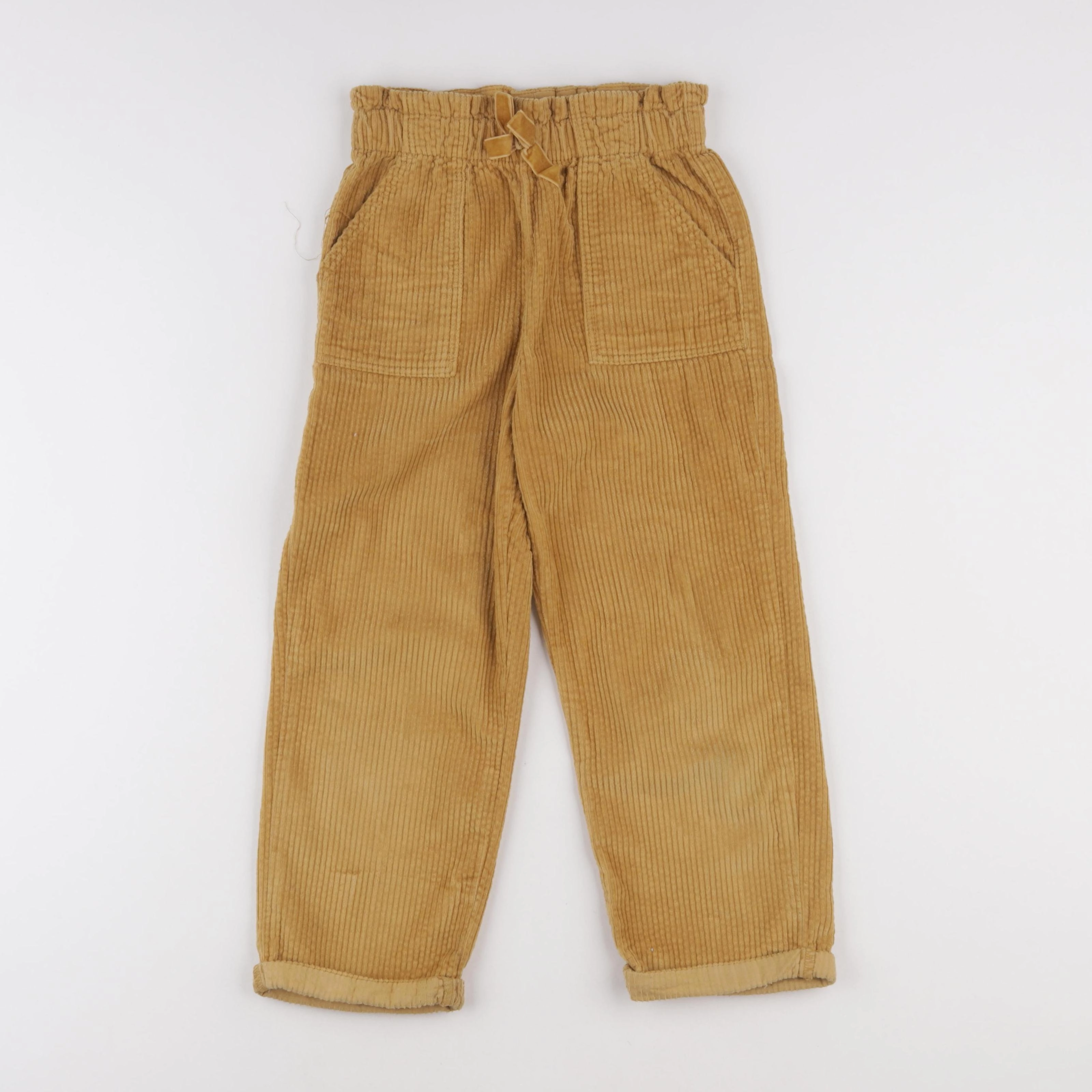 Vertbaudet - pantalon jaune - 7 ans