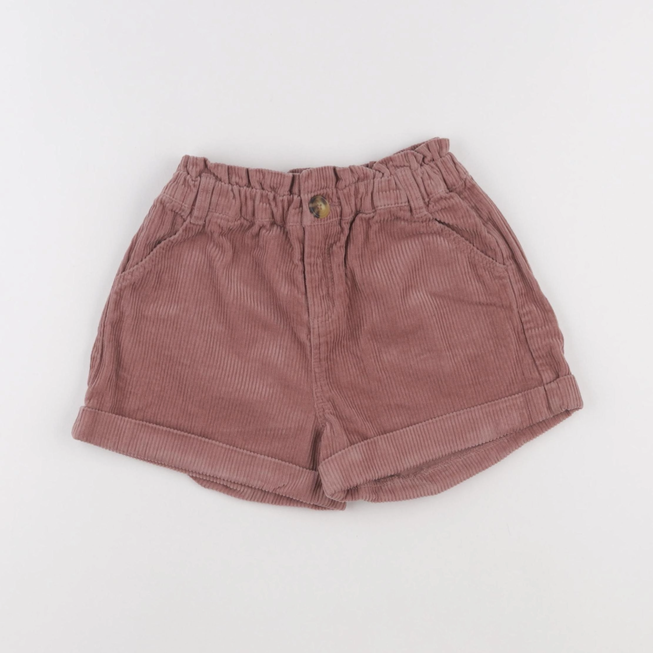 Vertbaudet - short rose - 7 ans