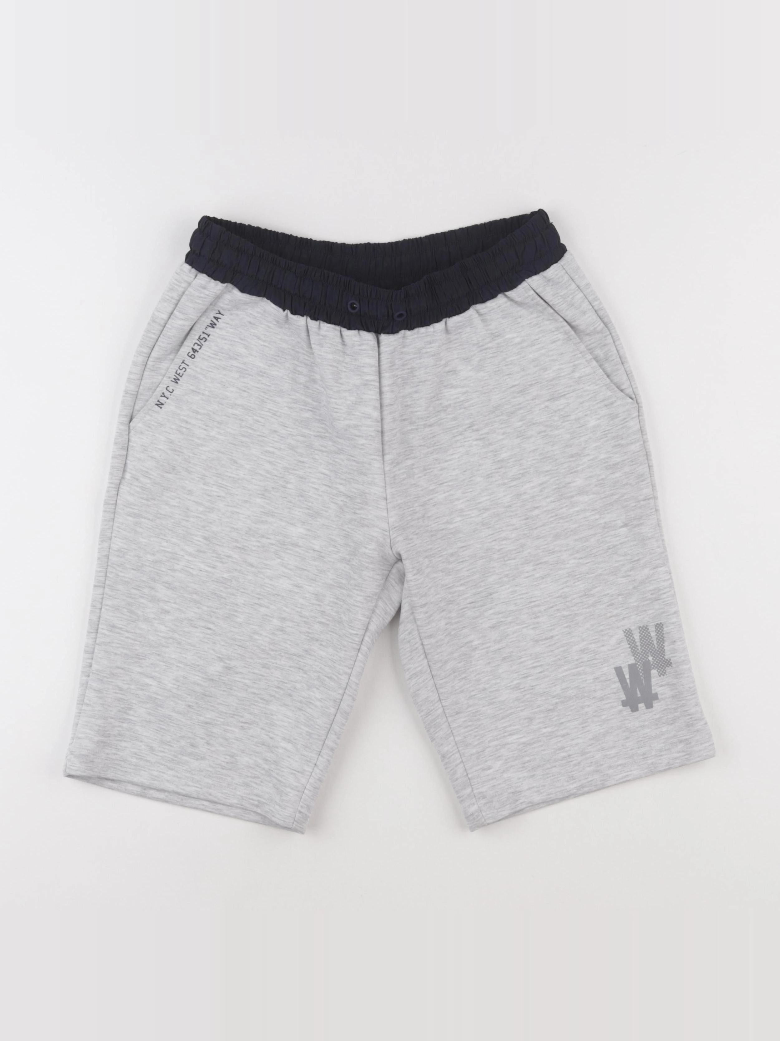 IKKS - short gris - 14 ans