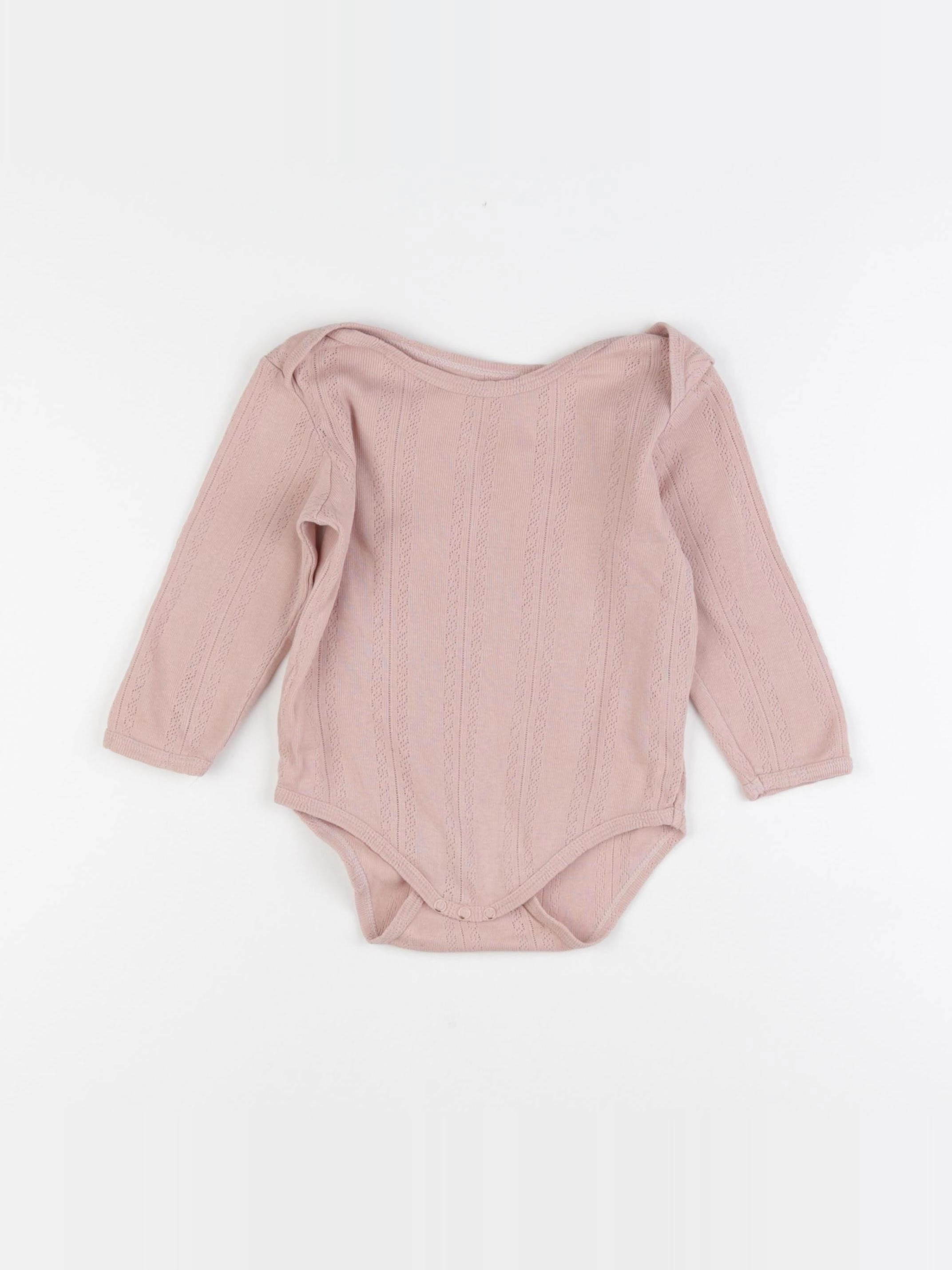 Vertbaudet - body rose - 18 mois