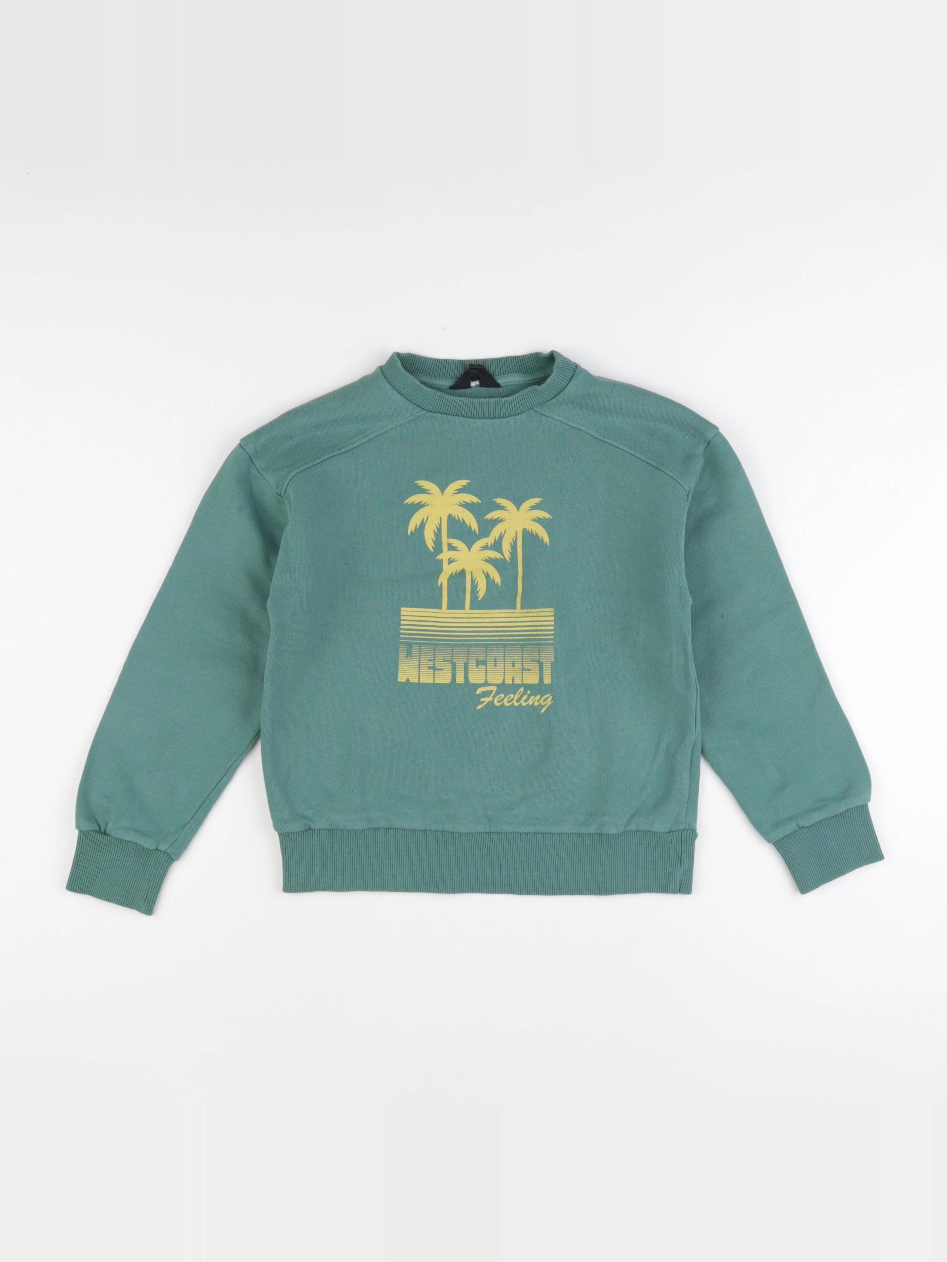 Hundred Pieces - sweat vert - 8 ans