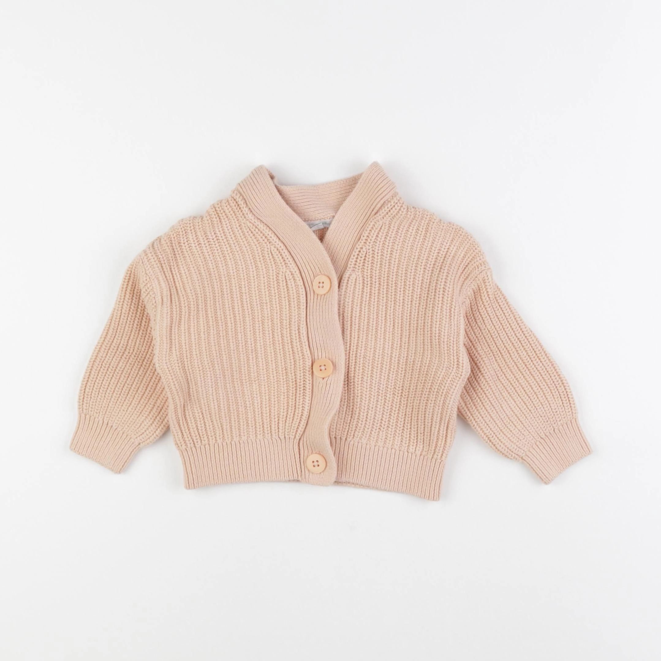 Vertbaudet - gilet rose - 2 ans