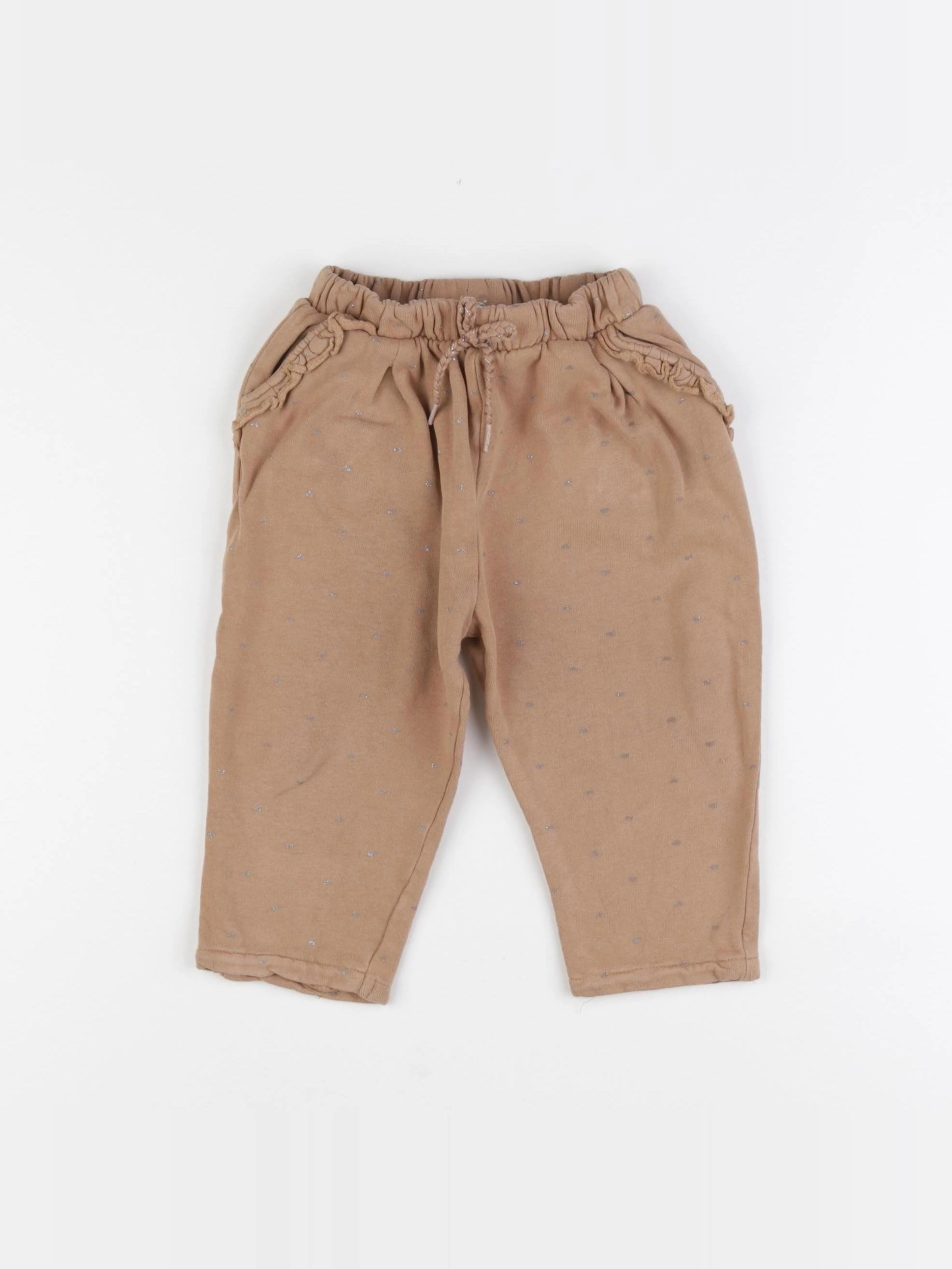 Vertbaudet - pantalon marron - 24 mois
