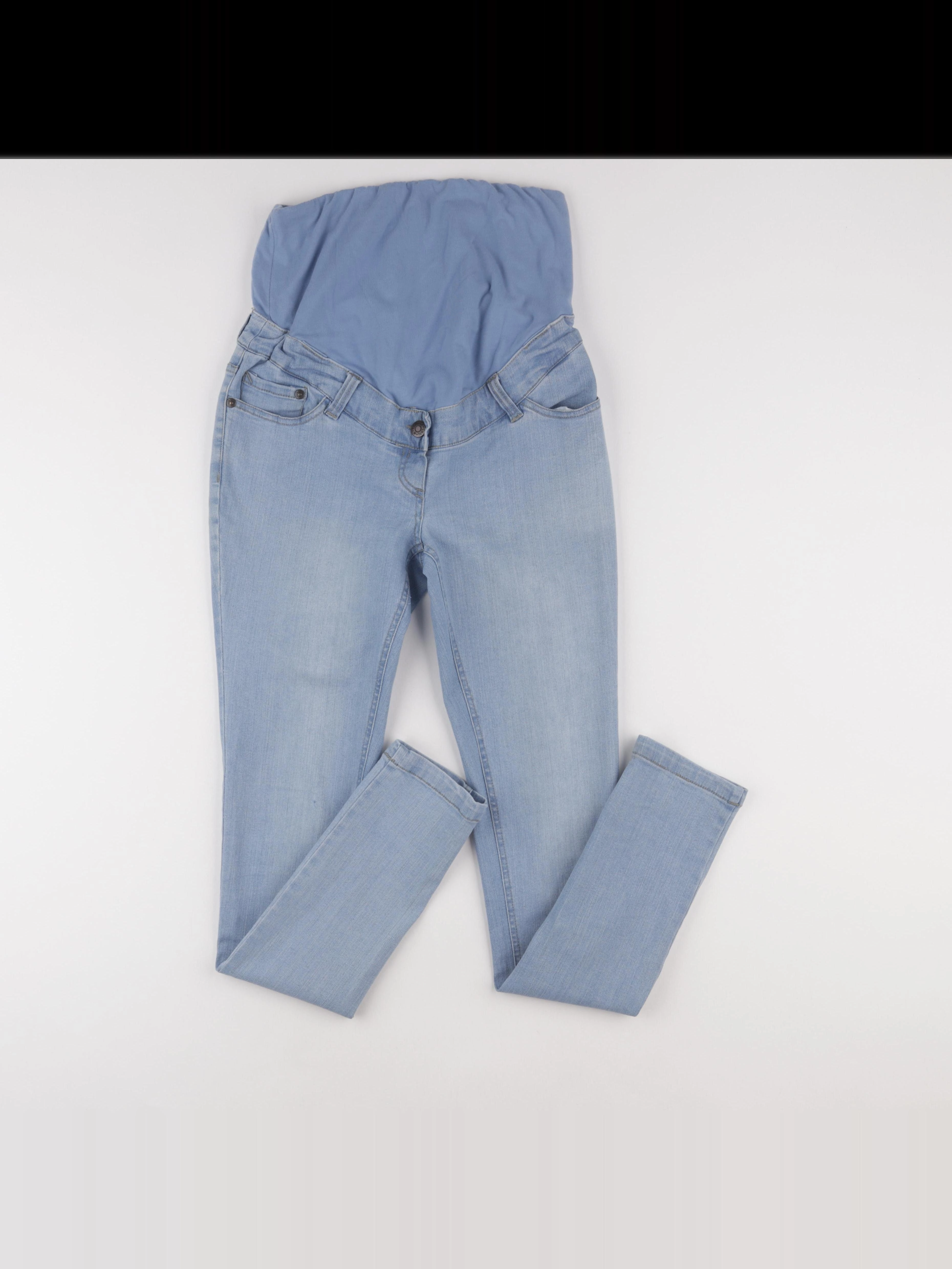 Vertbaudet - jean grossesse bleu - 38