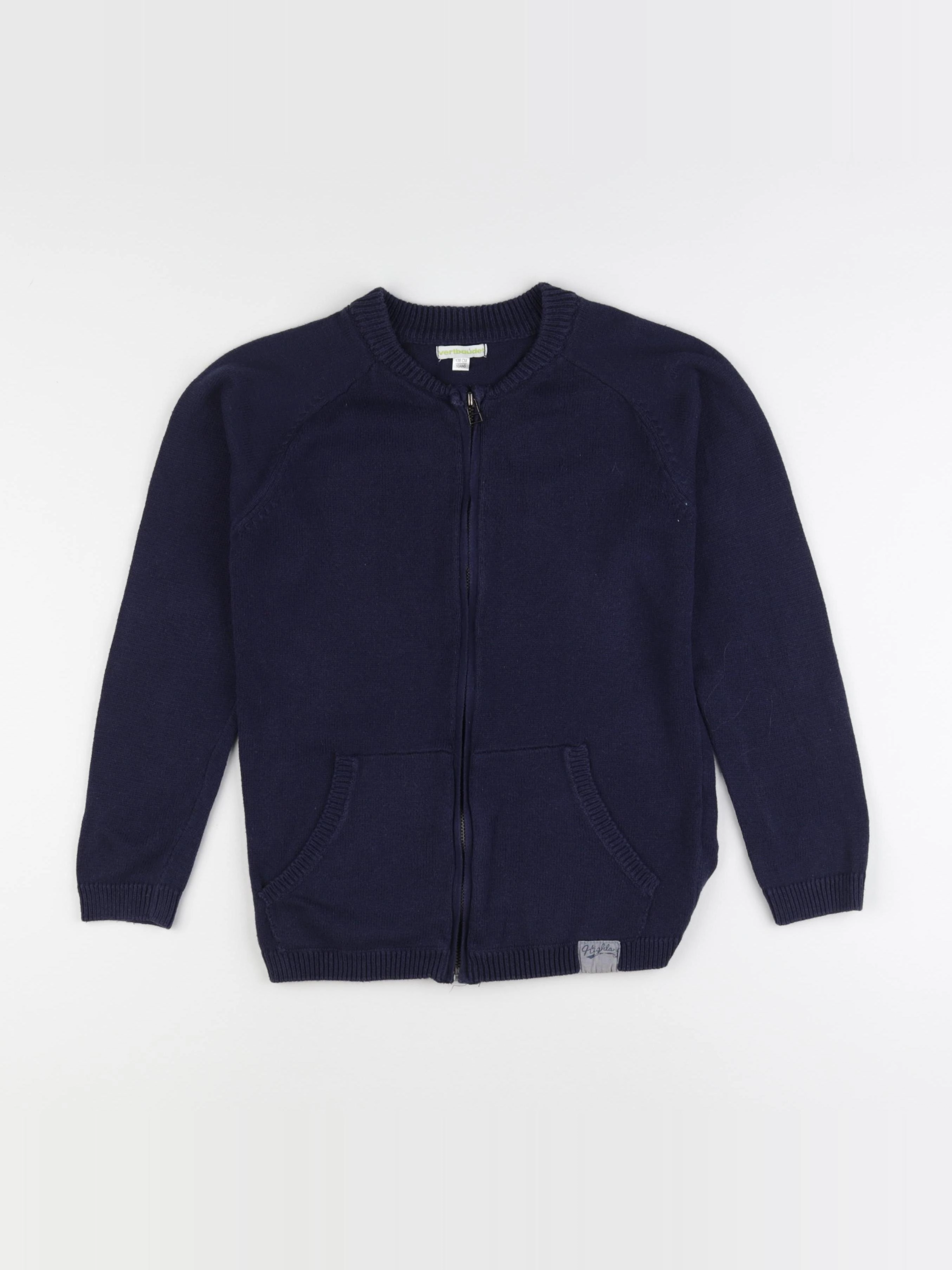 Vertbaudet - gilet bleu - 10 ans