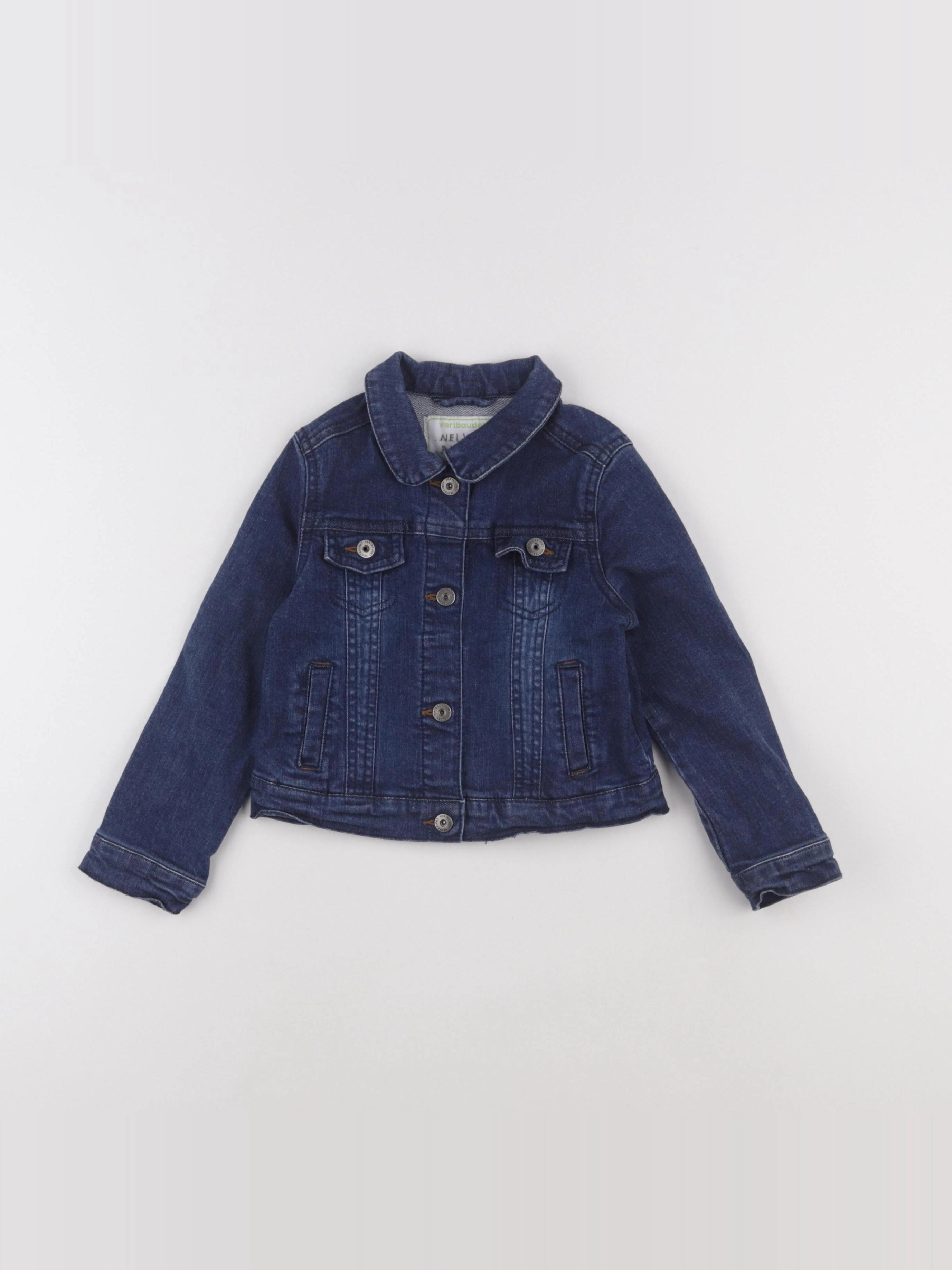 Vertbaudet - veste bleu - 4 ans