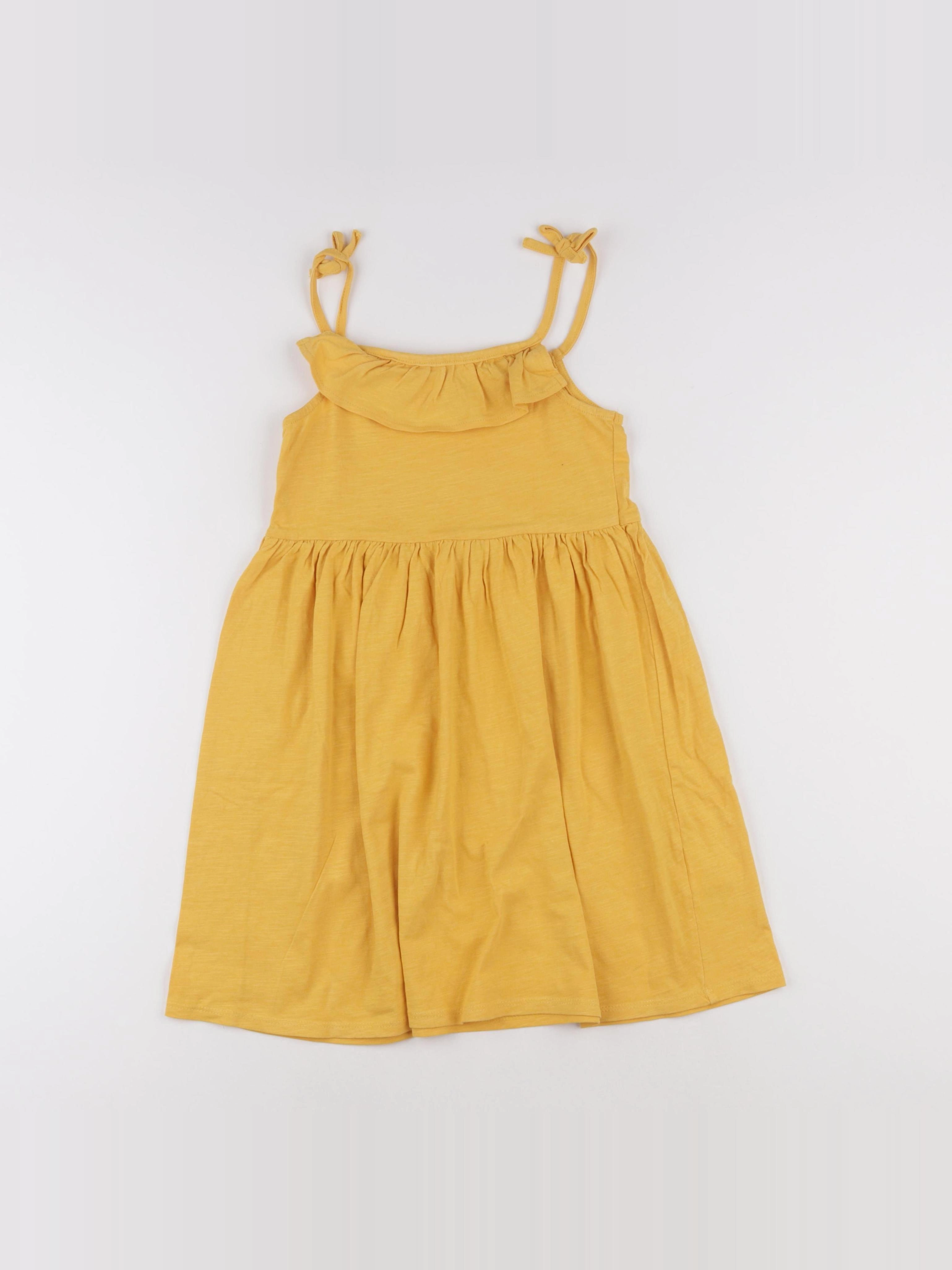 Vertbaudet - robe jaune - 8 ans