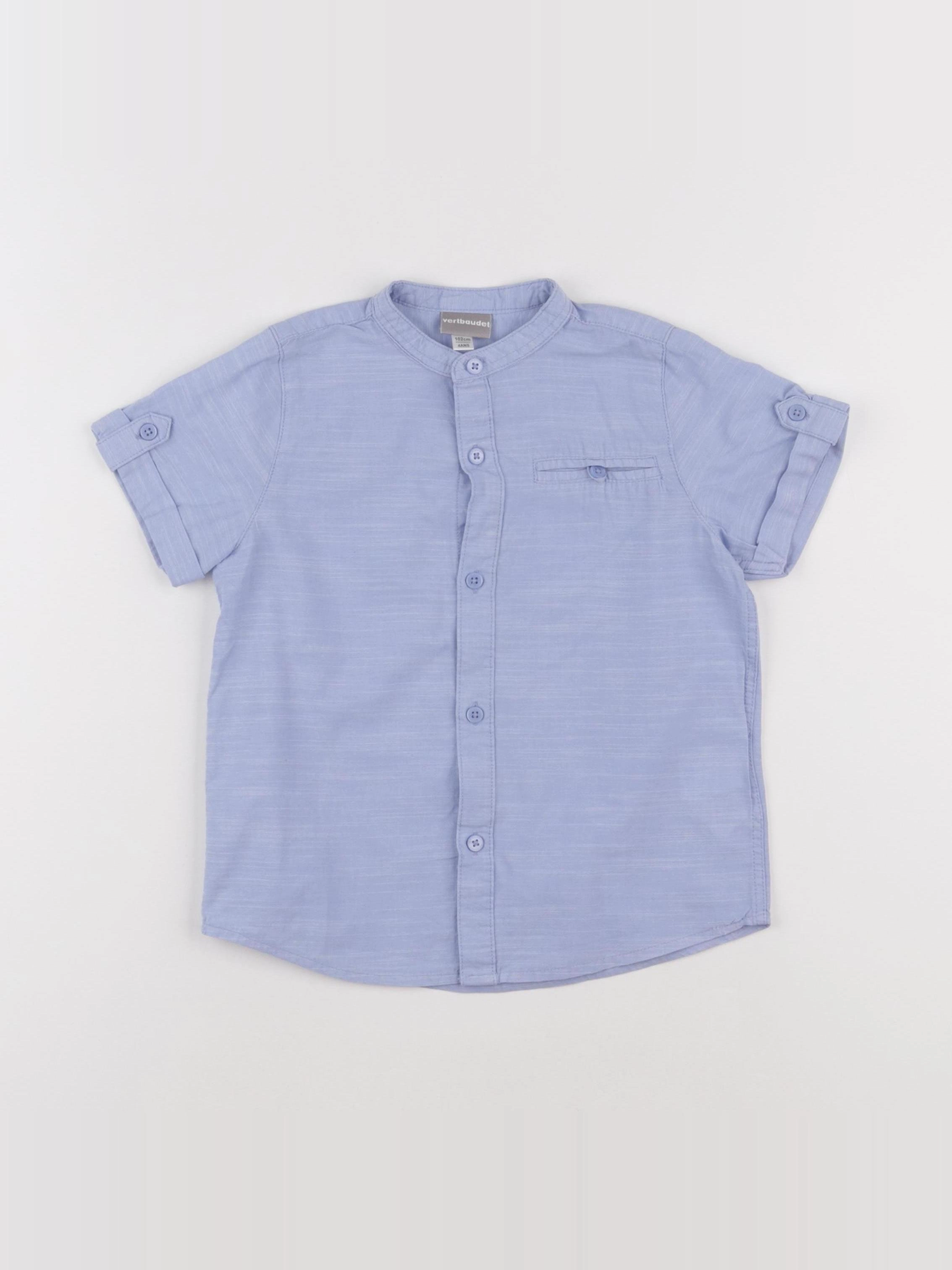 Vertbaudet - chemise bleu - 4 ans