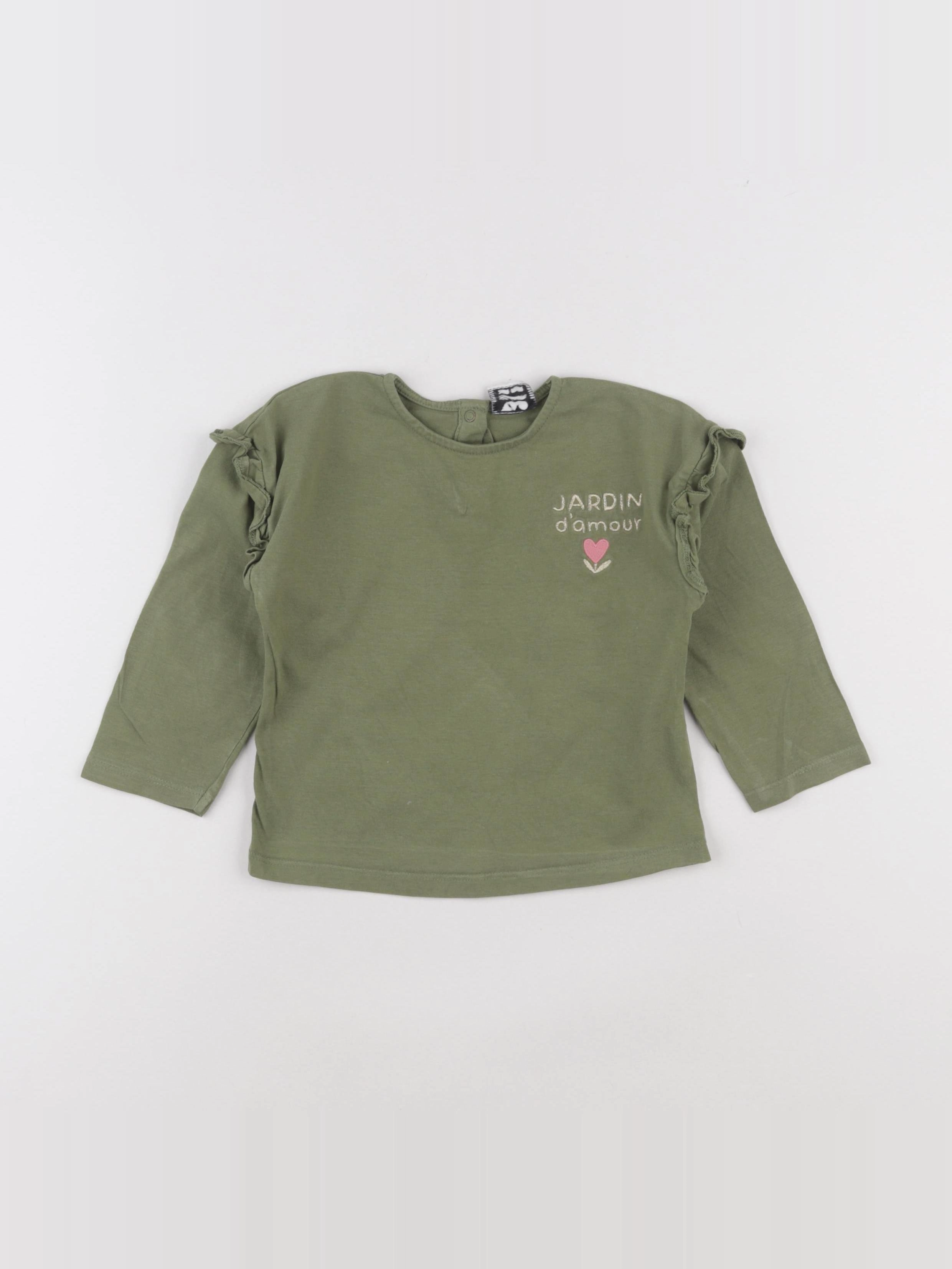 Tape à l'oeil - tee-shirt vert - 24 mois
