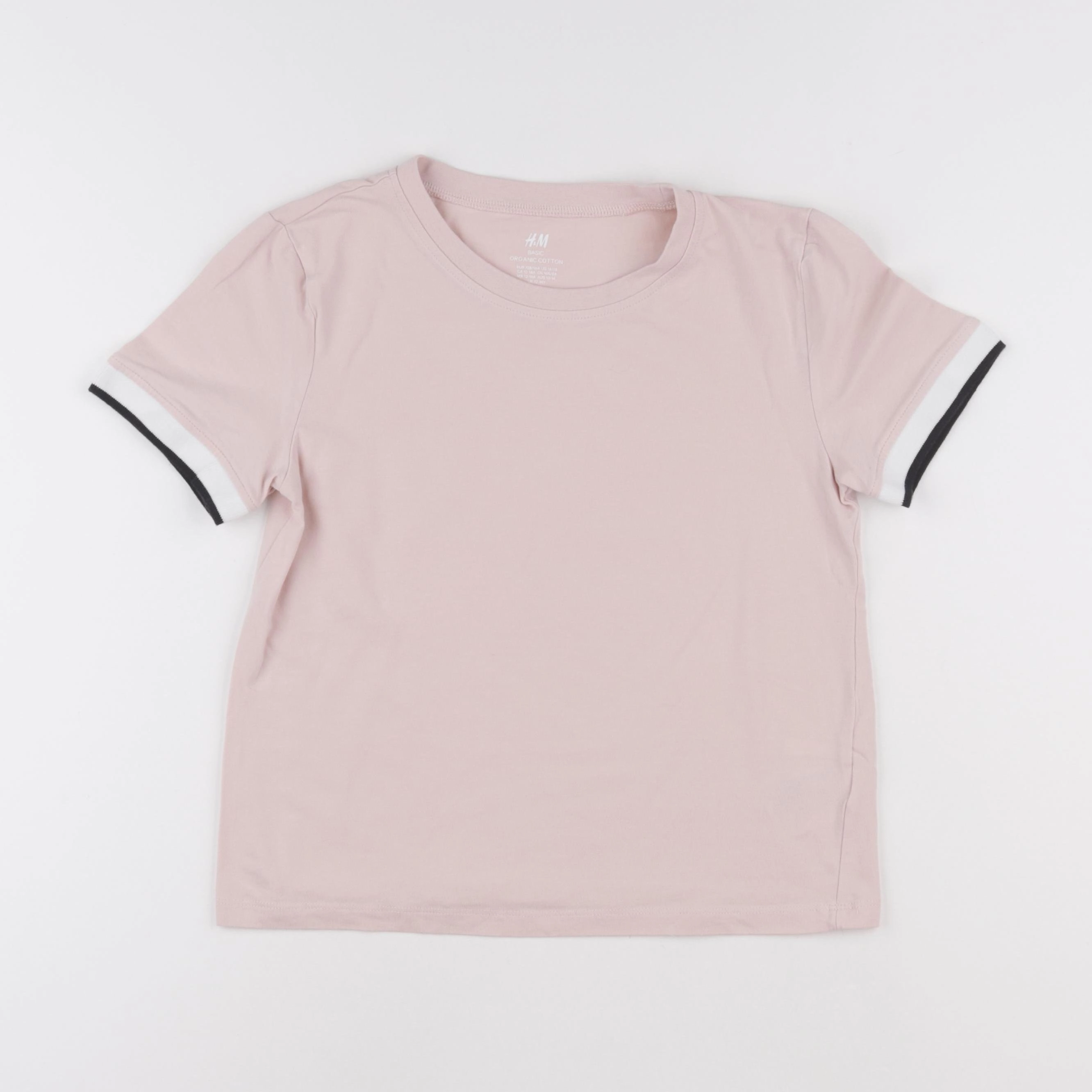 H&M - tee-shirt rose - 12/14 ans