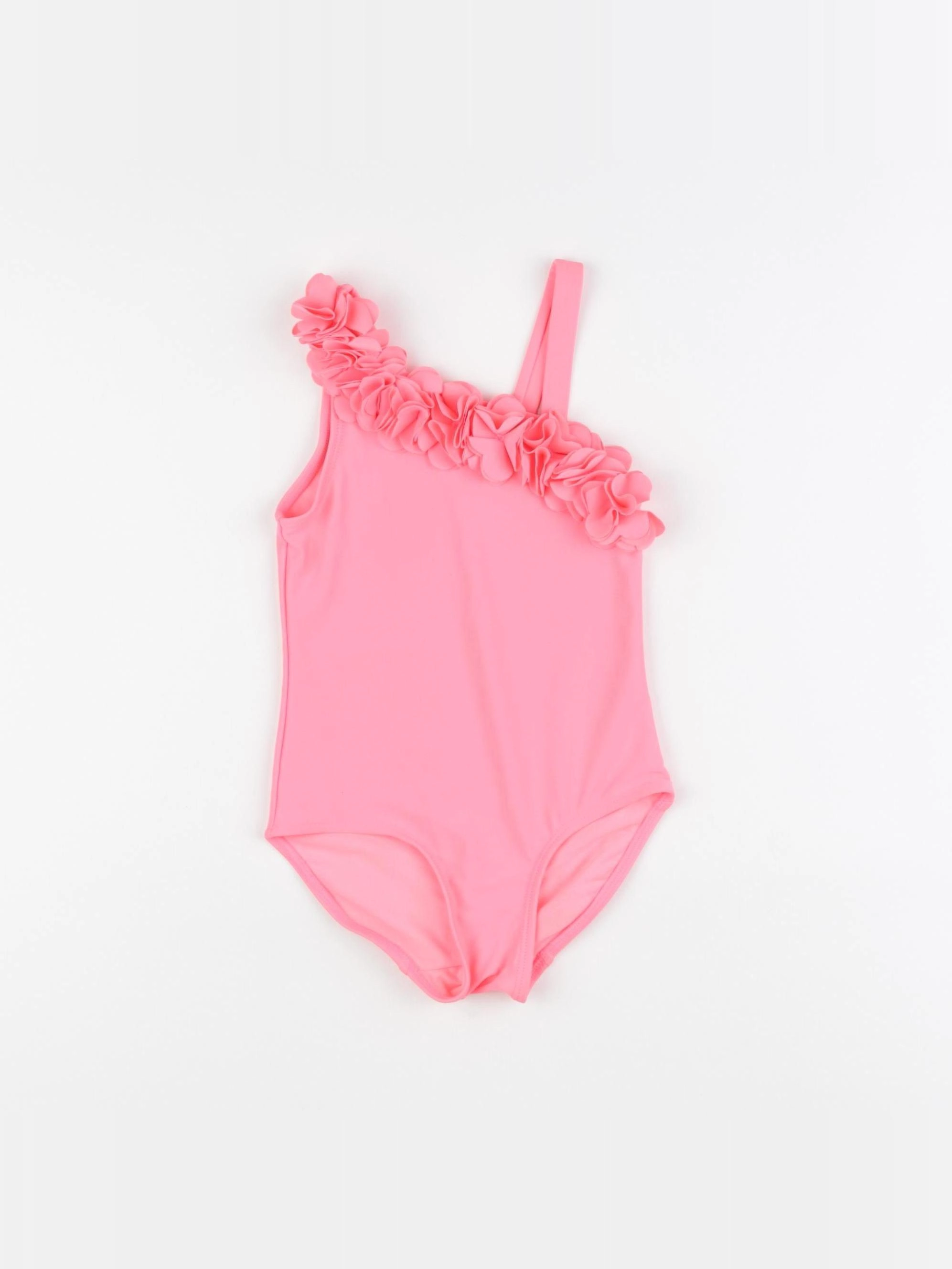 H&M - maillot de bain rose fluo - 18/24 mois