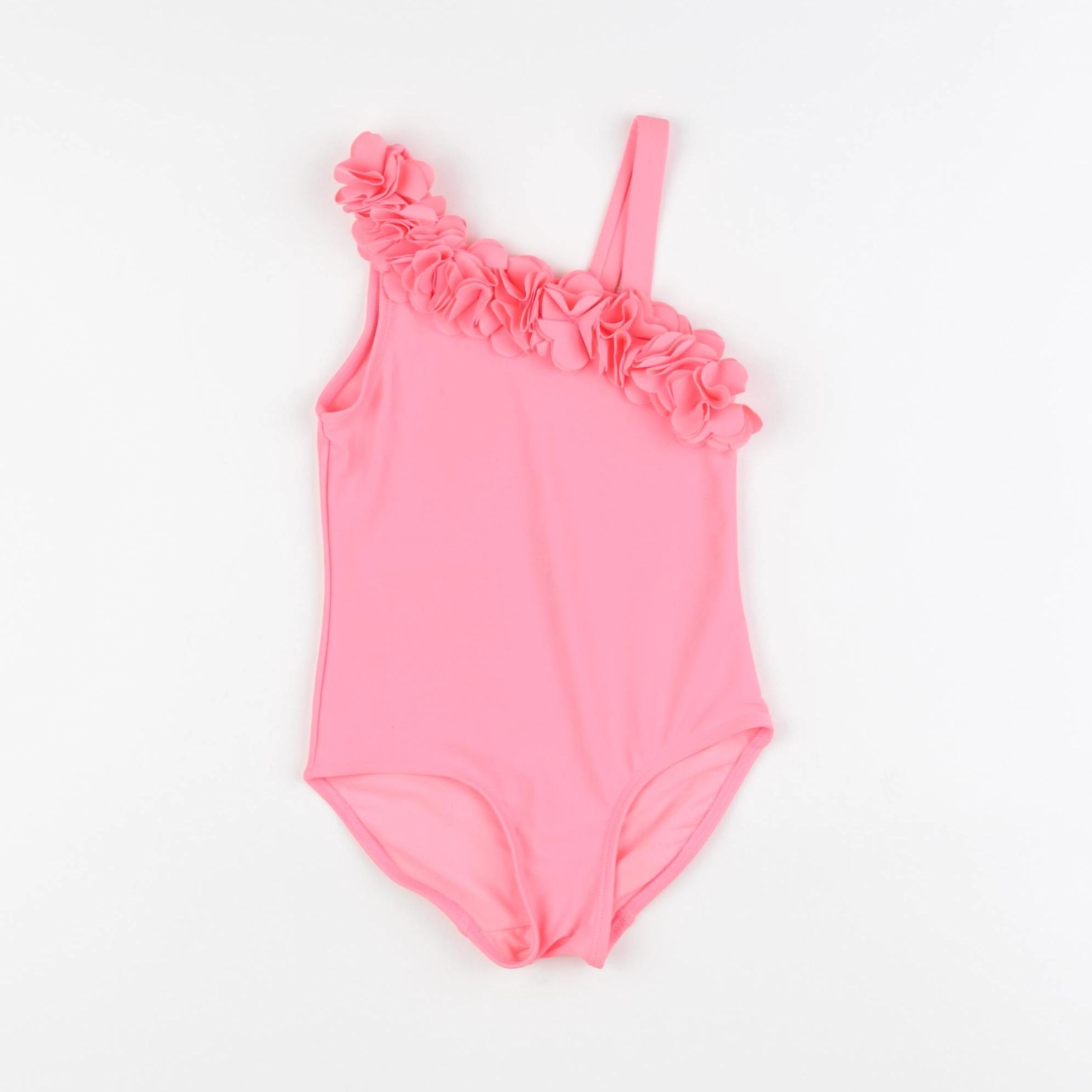 H&M - maillot de bain rose fluo - 18/24 mois