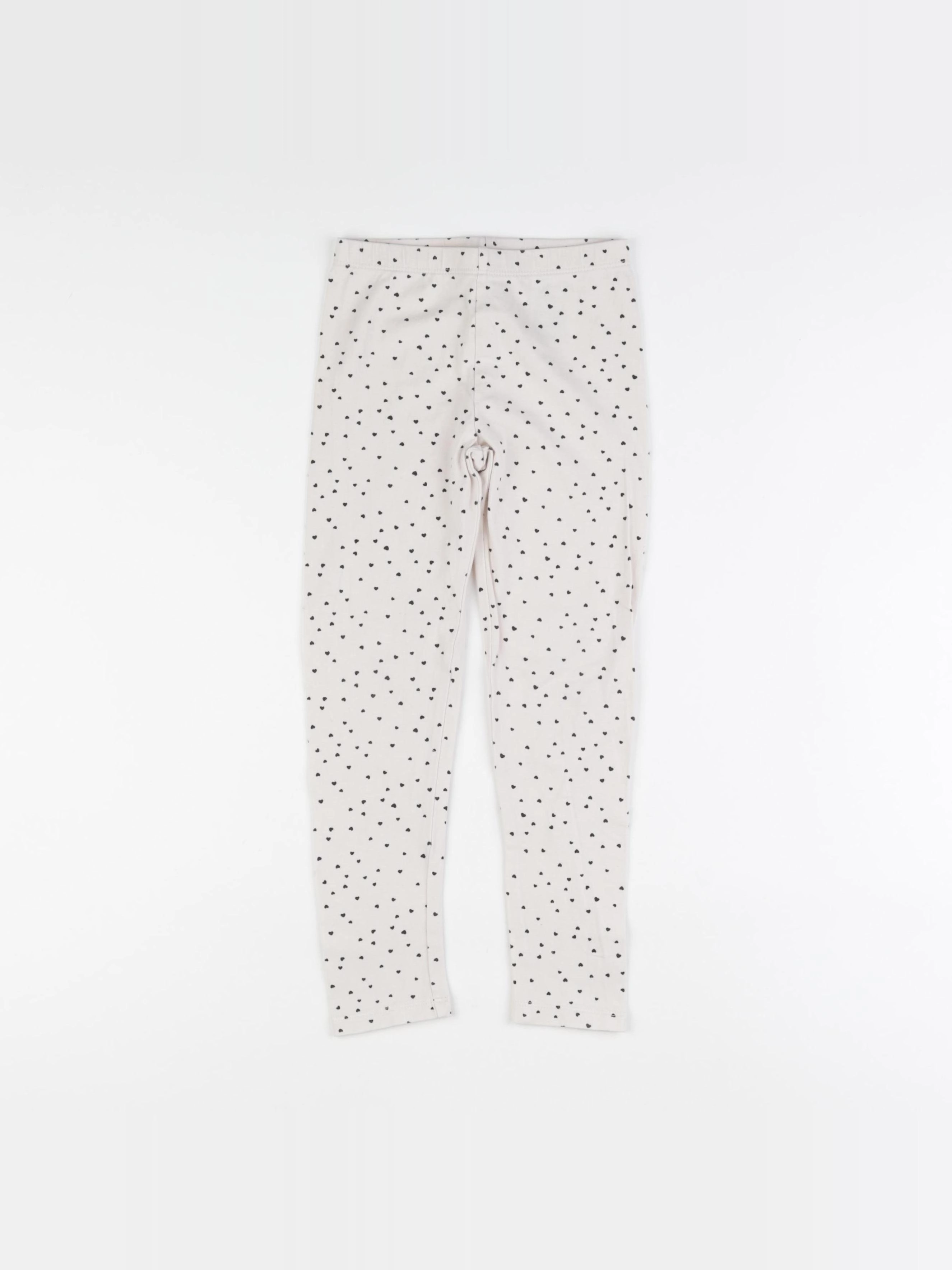 H&M - legging beige - 5/6 ans