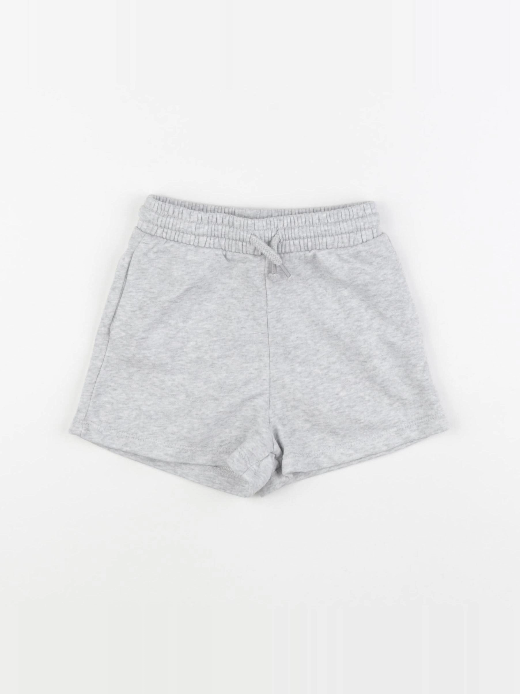 H&M - short gris - 5/6 ans