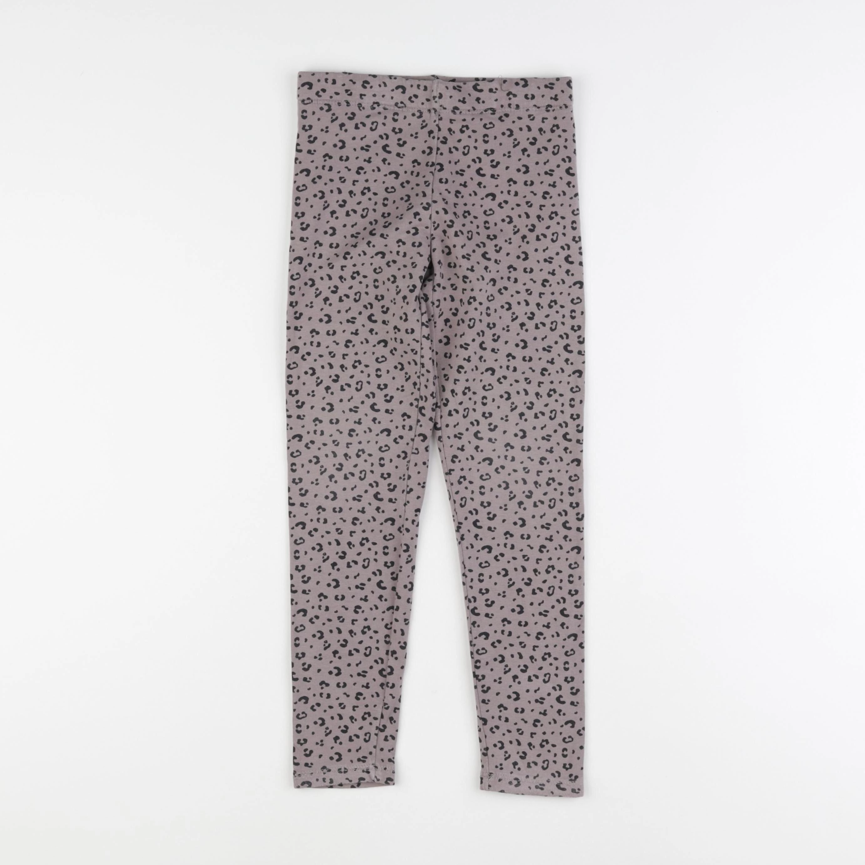 H&M - legging taupe - 5/6 ans